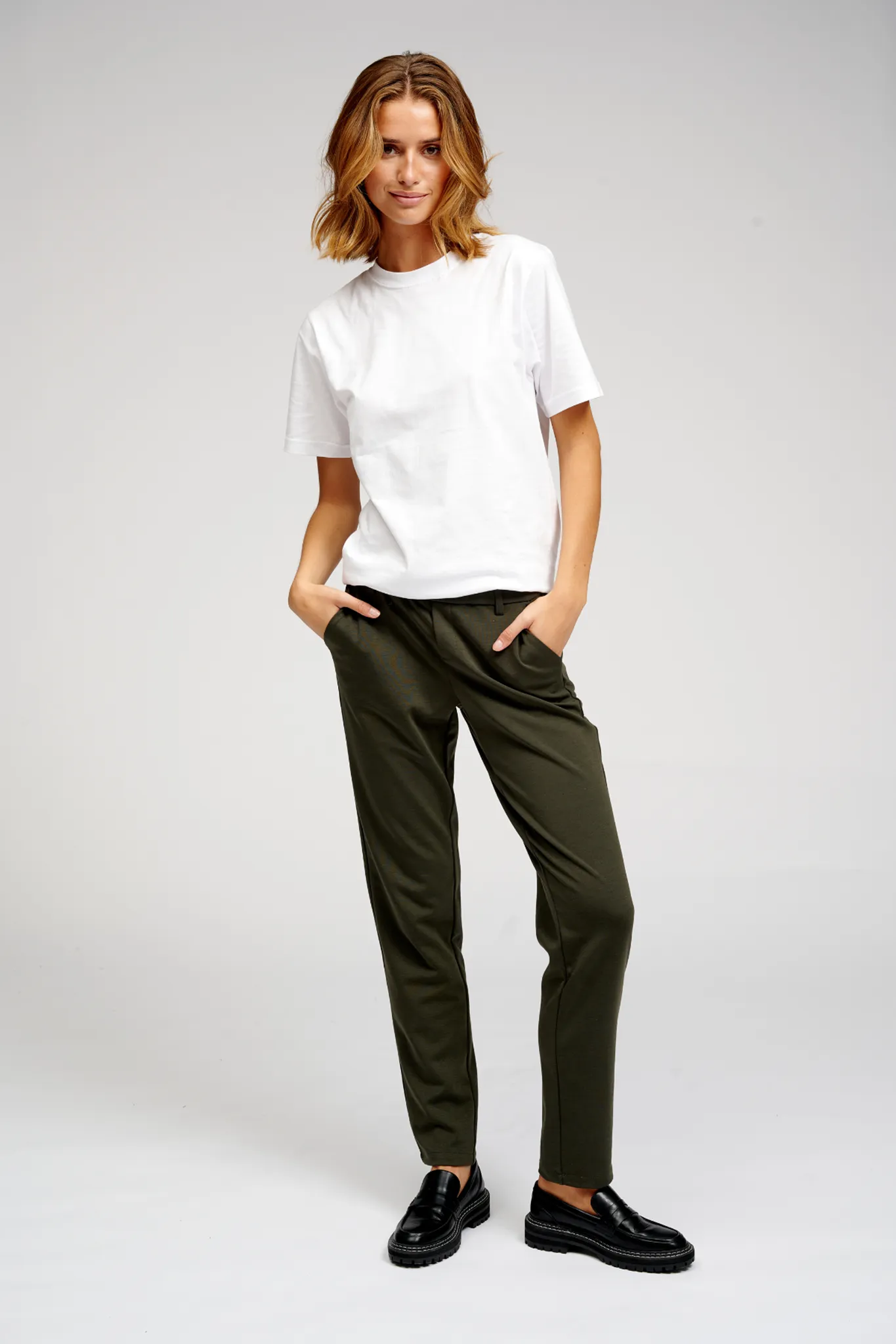 Haylie Trousers - Dark Green
