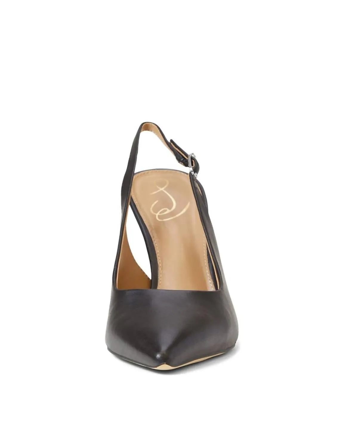 Hazel Sling Heels In Black