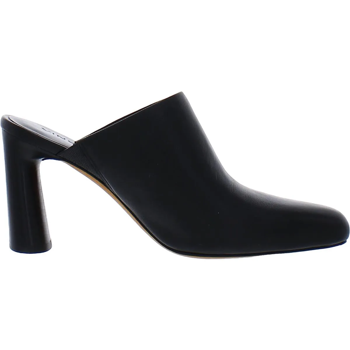 Hera Womens Leather Almond Toe Mules