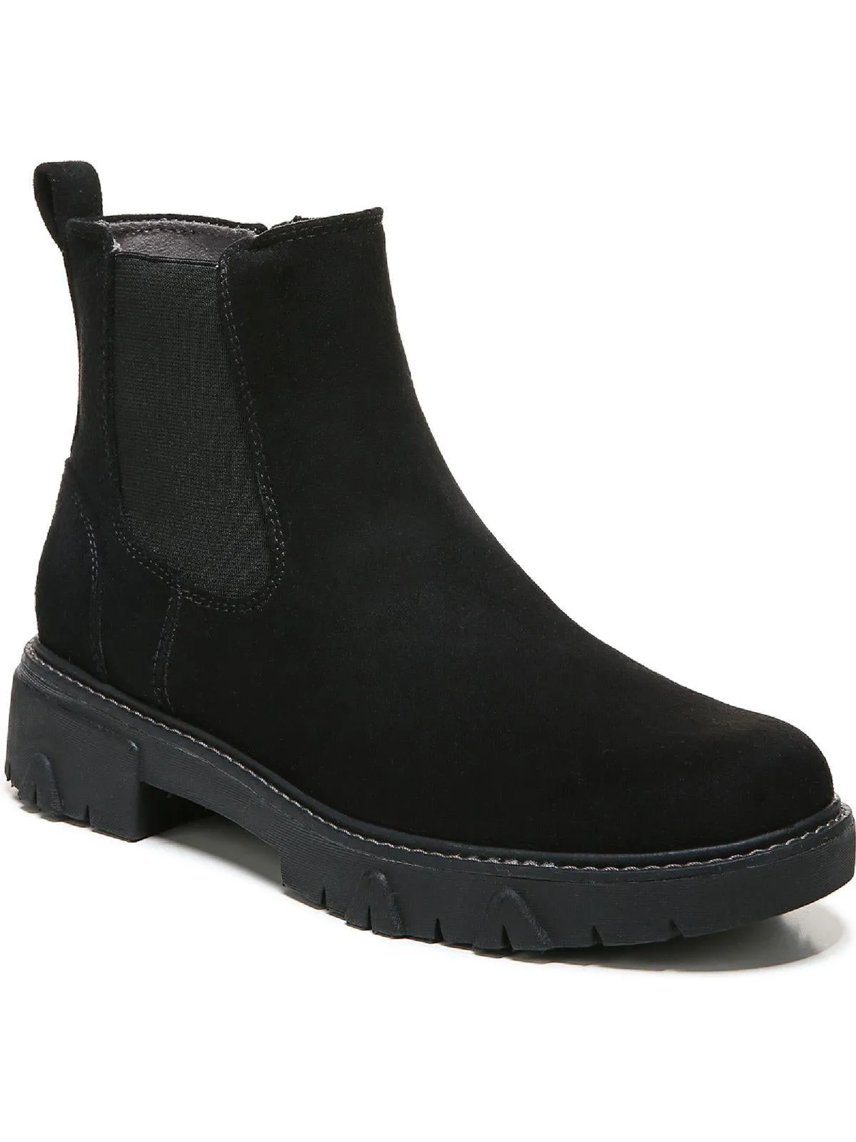 Hey Ya Womens Faux Suede Comfort Chelsea Boots