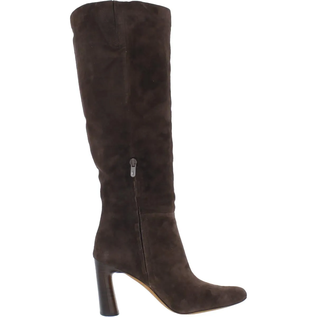 Highland Womens Zipper Heels Knee-High Boots