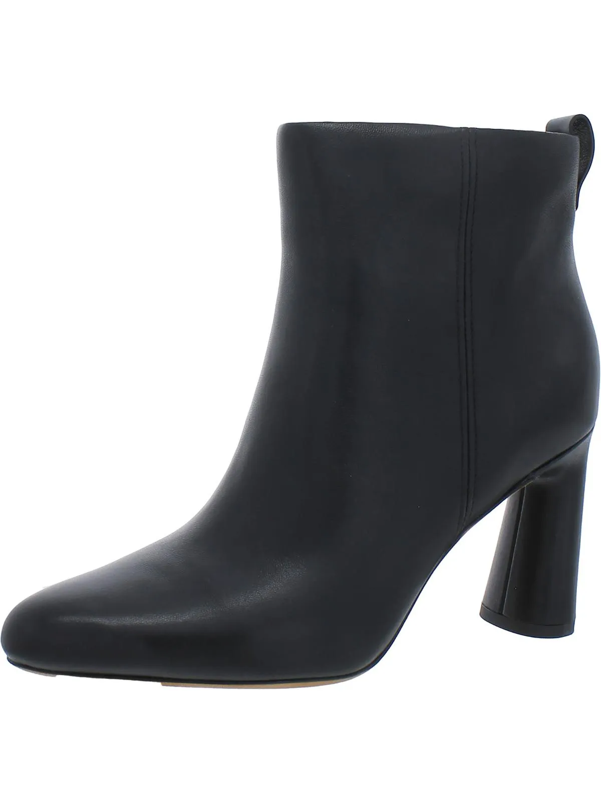 Hillside Womens Leather Heels Ankle Boots
