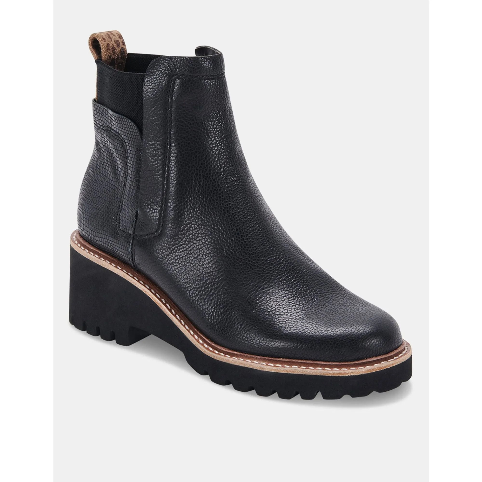 Huey H2o Boots Black Leather - Re:vita