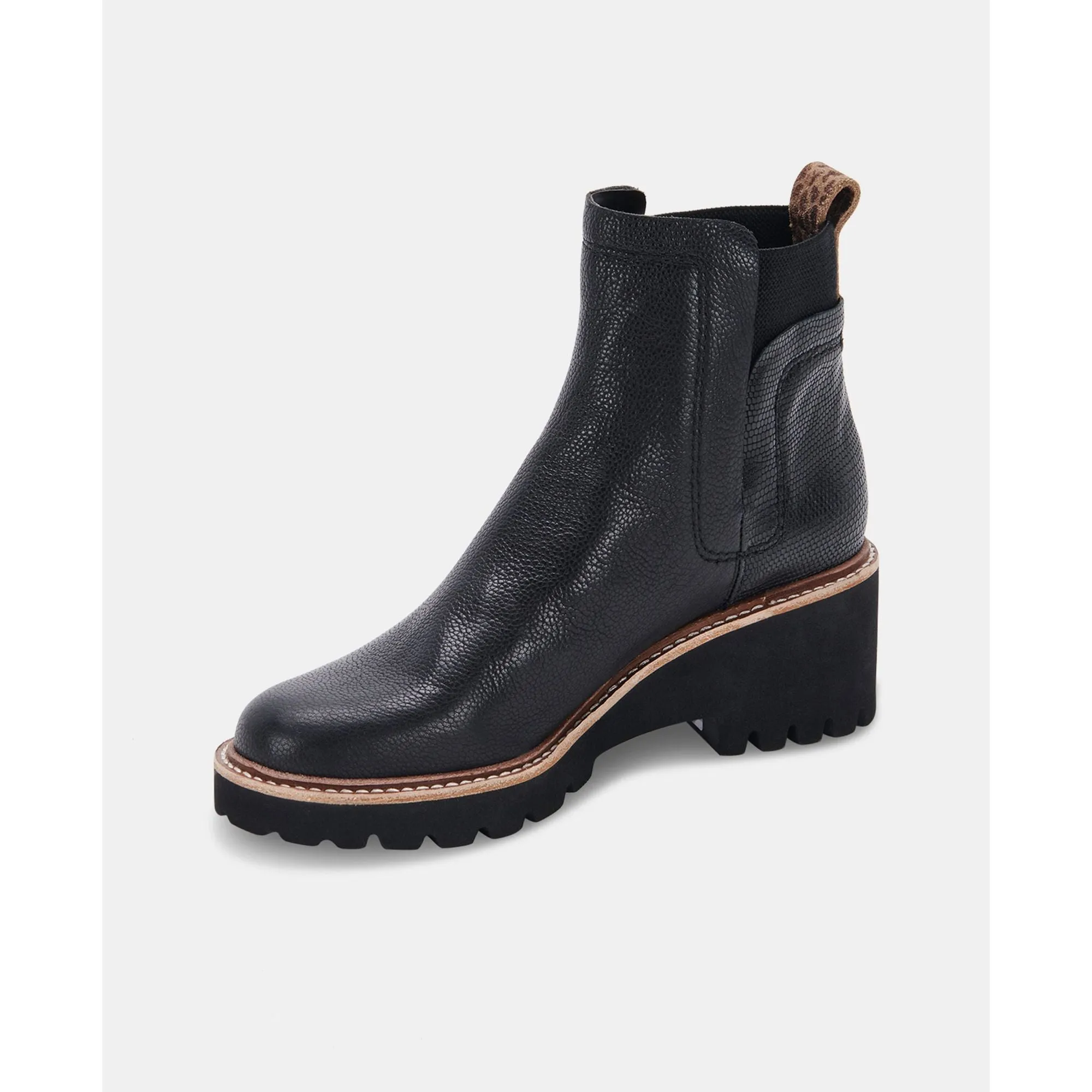 Huey H2o Boots Black Leather - Re:vita