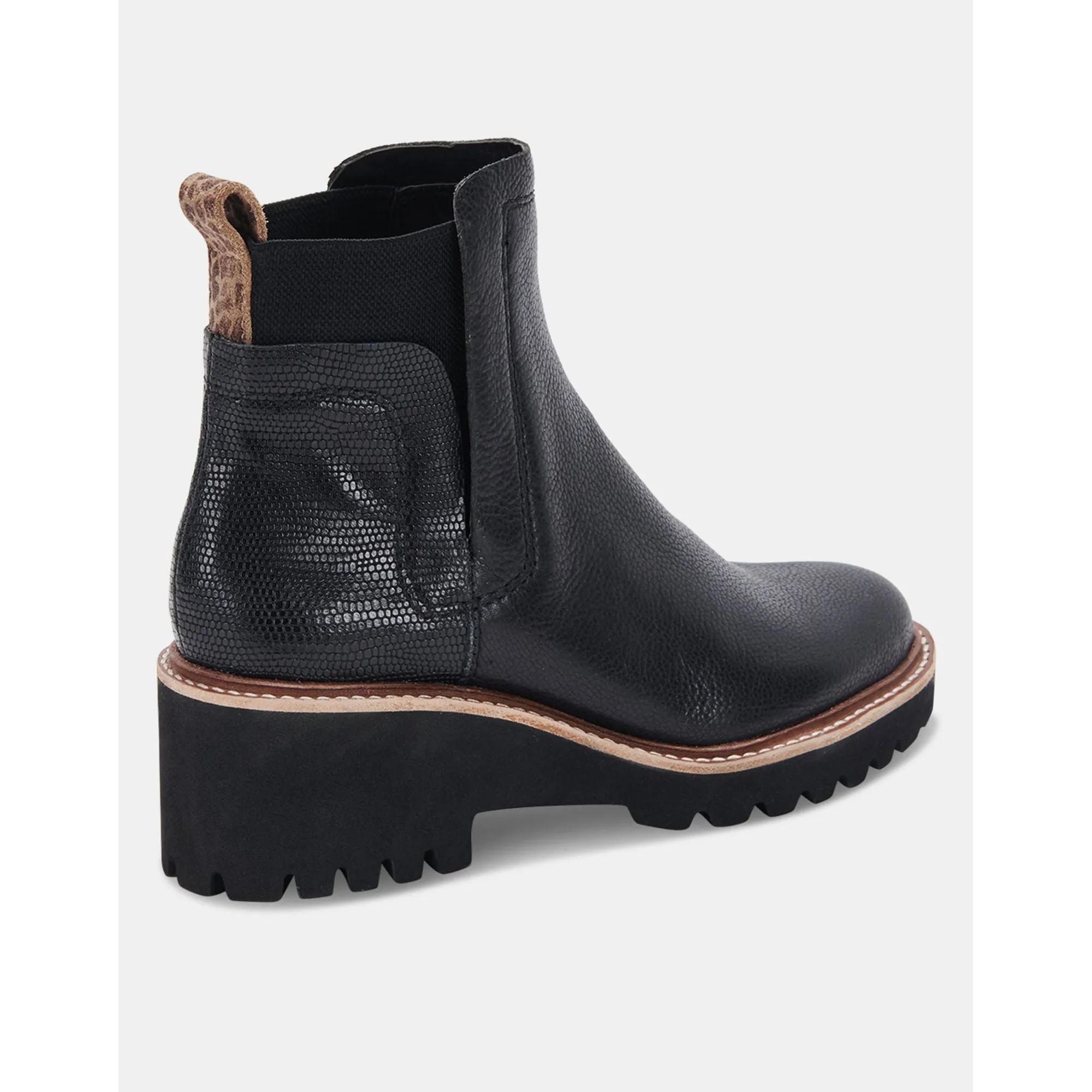 Huey H2o Boots Black Leather - Re:vita