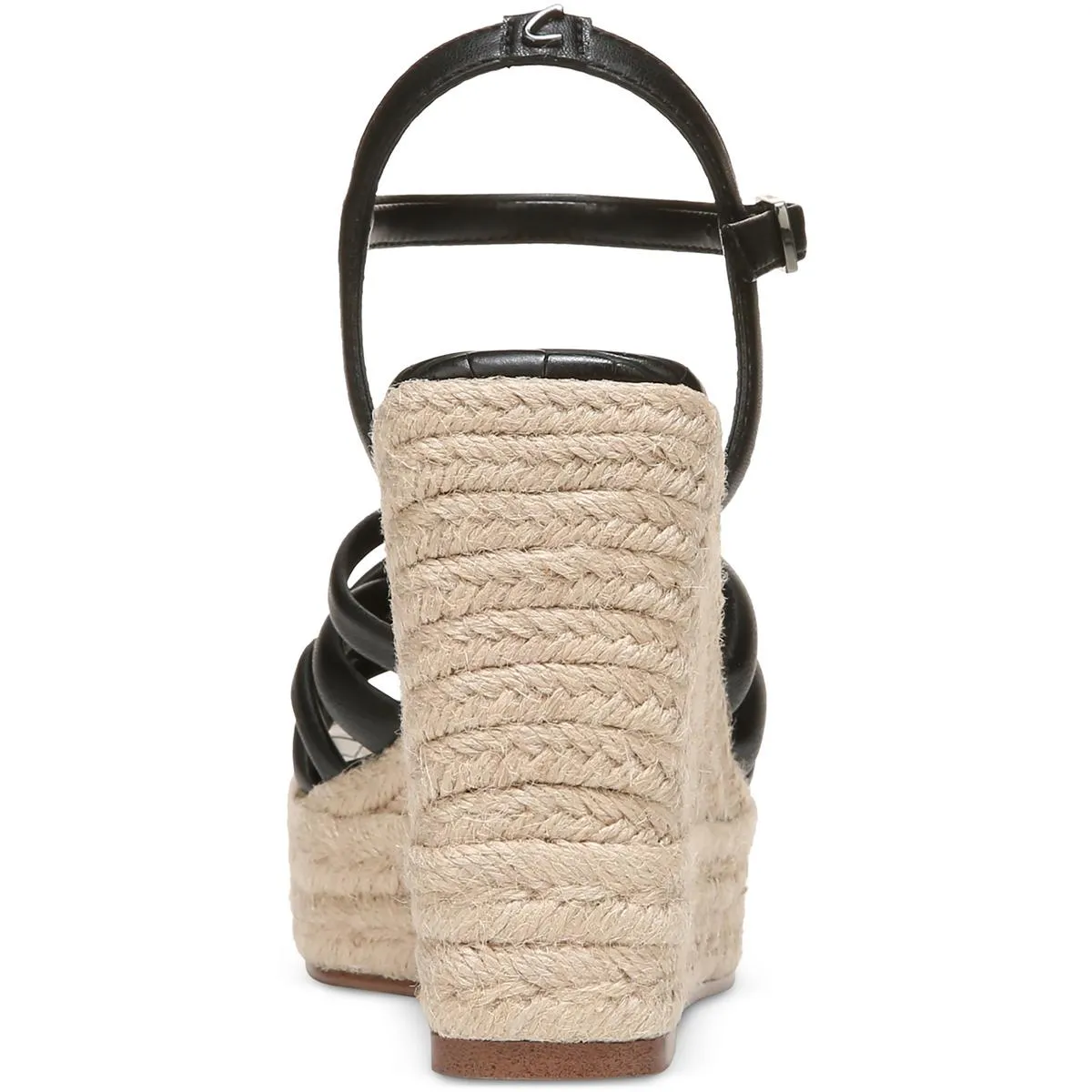 IRENE Womens Woven strap Wedge Wedge Sandals