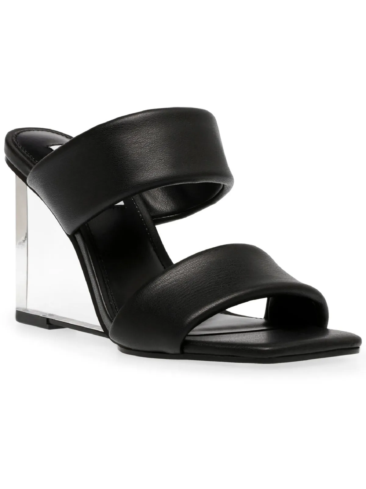 Isa Womens Padded Insole Slip On Wedge Sandals