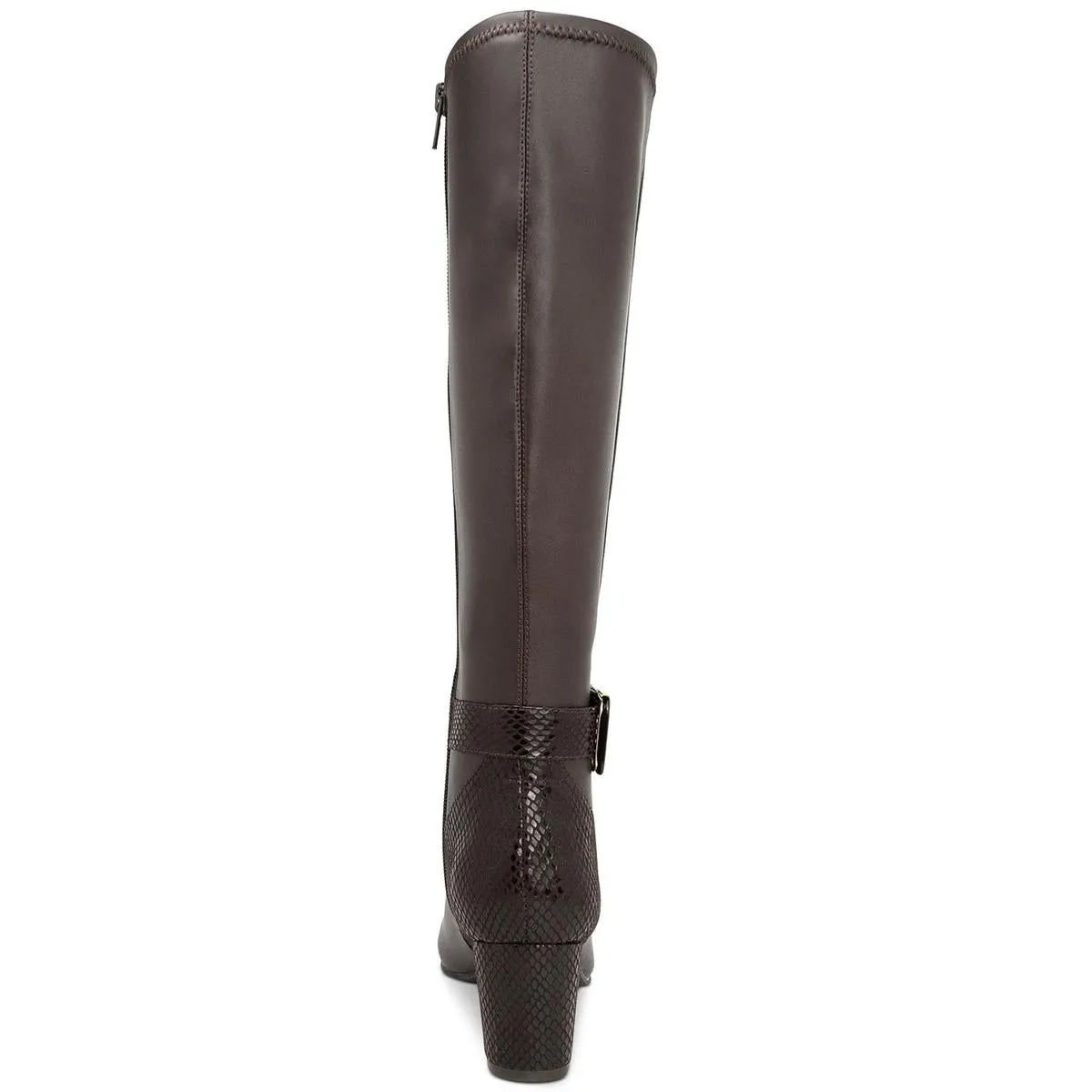 Isabell  Womens Pull On Wide Calf Knee-High Boots