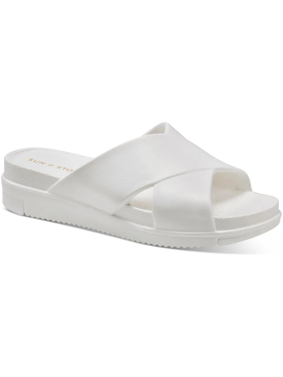 Islla Womens Platforms Slip On Slide Sandals