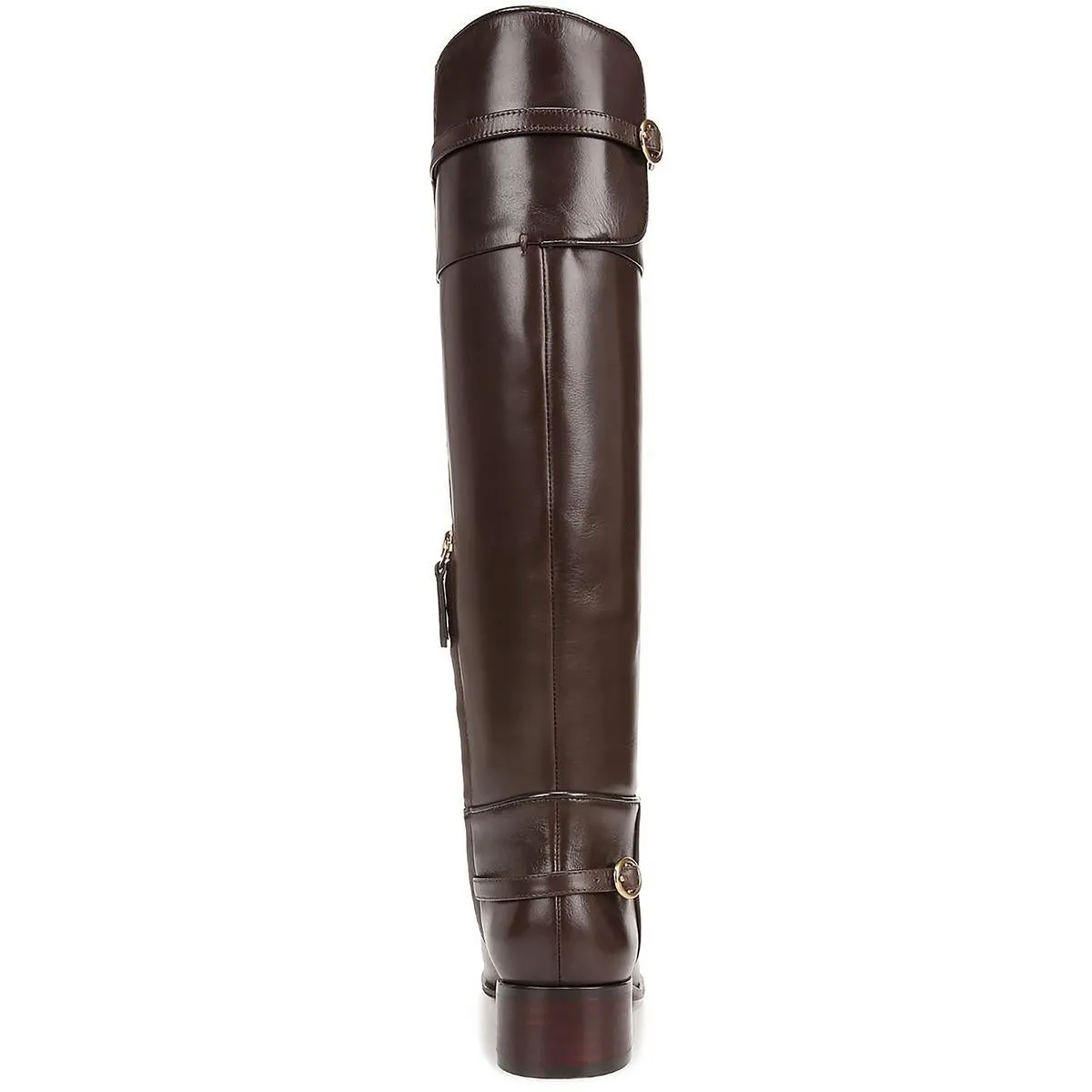 Jazrin Womens Leather Riding Knee-High Boots
