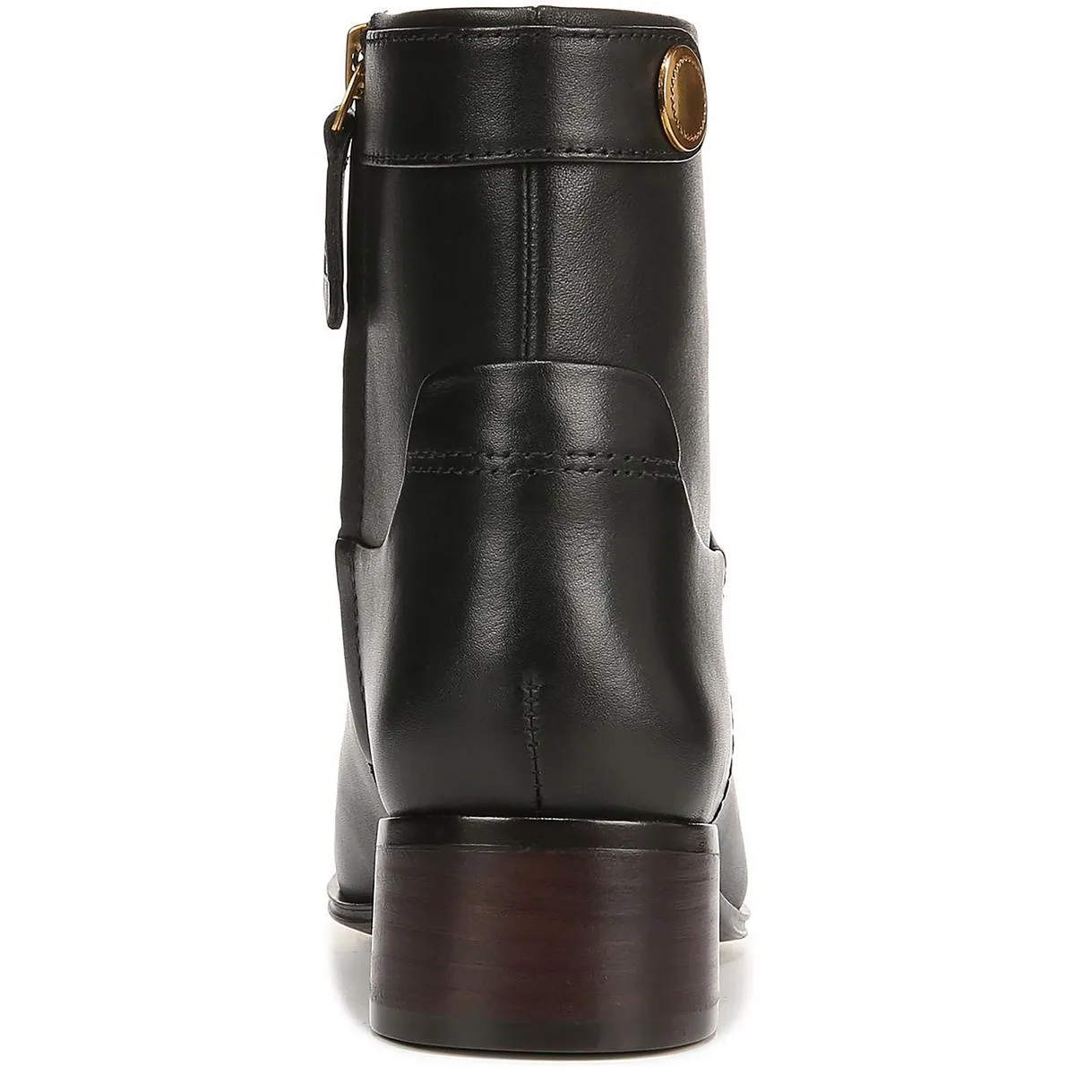 Joanne Womens Leather Western Ankle Boots