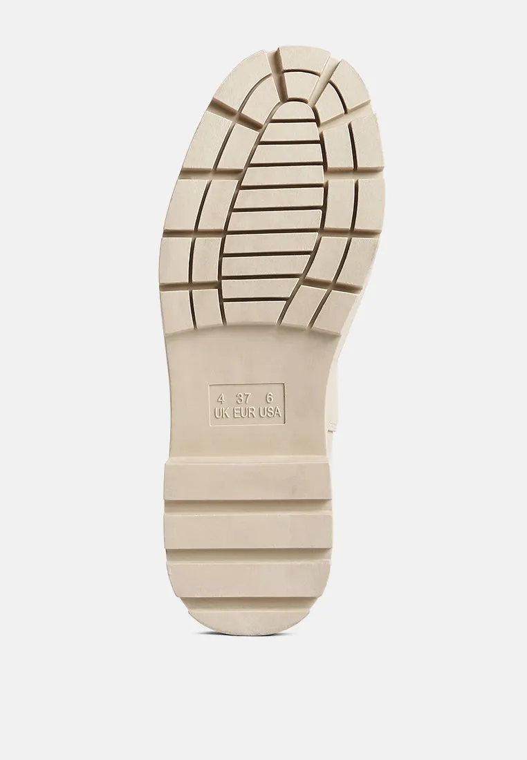 jolt elasticated gussets lug sole boots