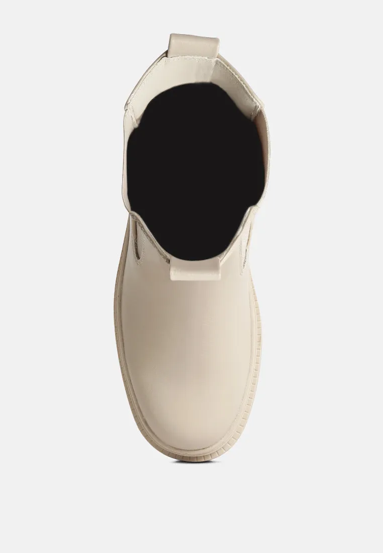 jolt elasticated gussets lug sole boots