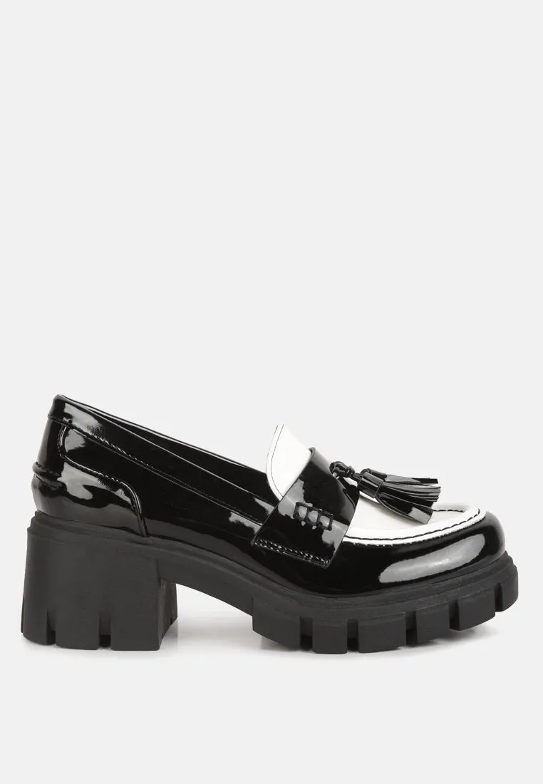jonah tassels detail chunky loafers