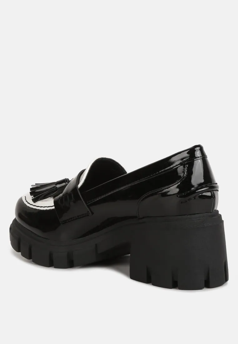jonah tassels detail chunky loafers