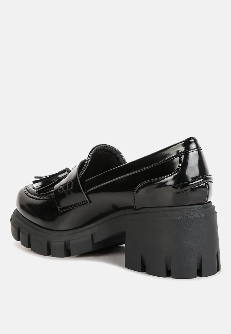 jonah tassels detail chunky loafers