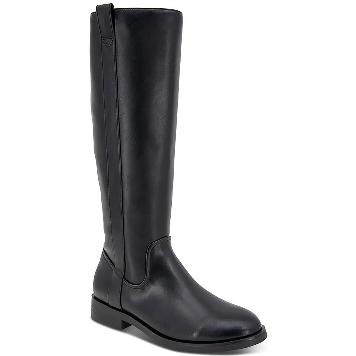 Josephine Womens Faux Leather Riding Knee-High Boots