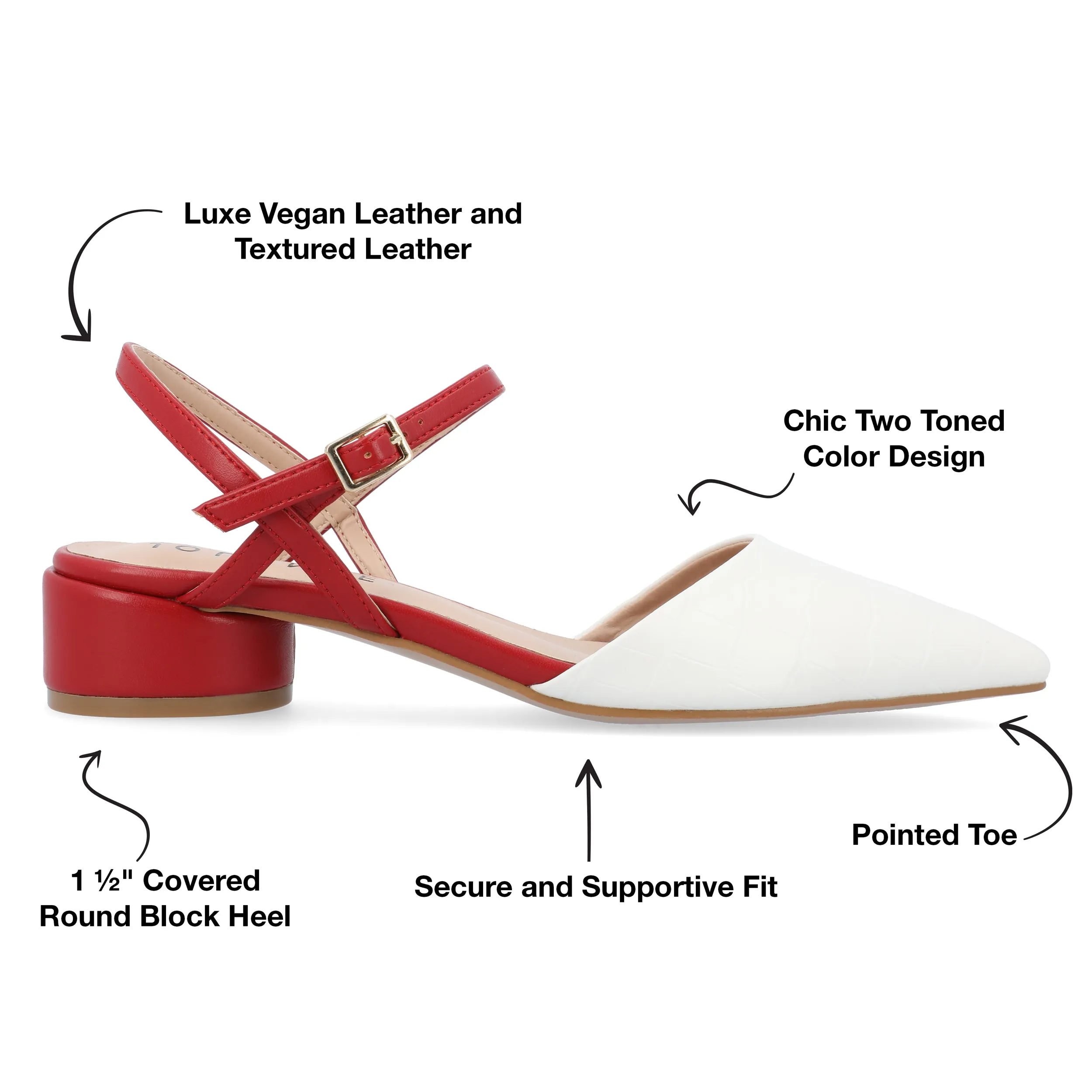 Journee Collection Women's Brynn Pumps