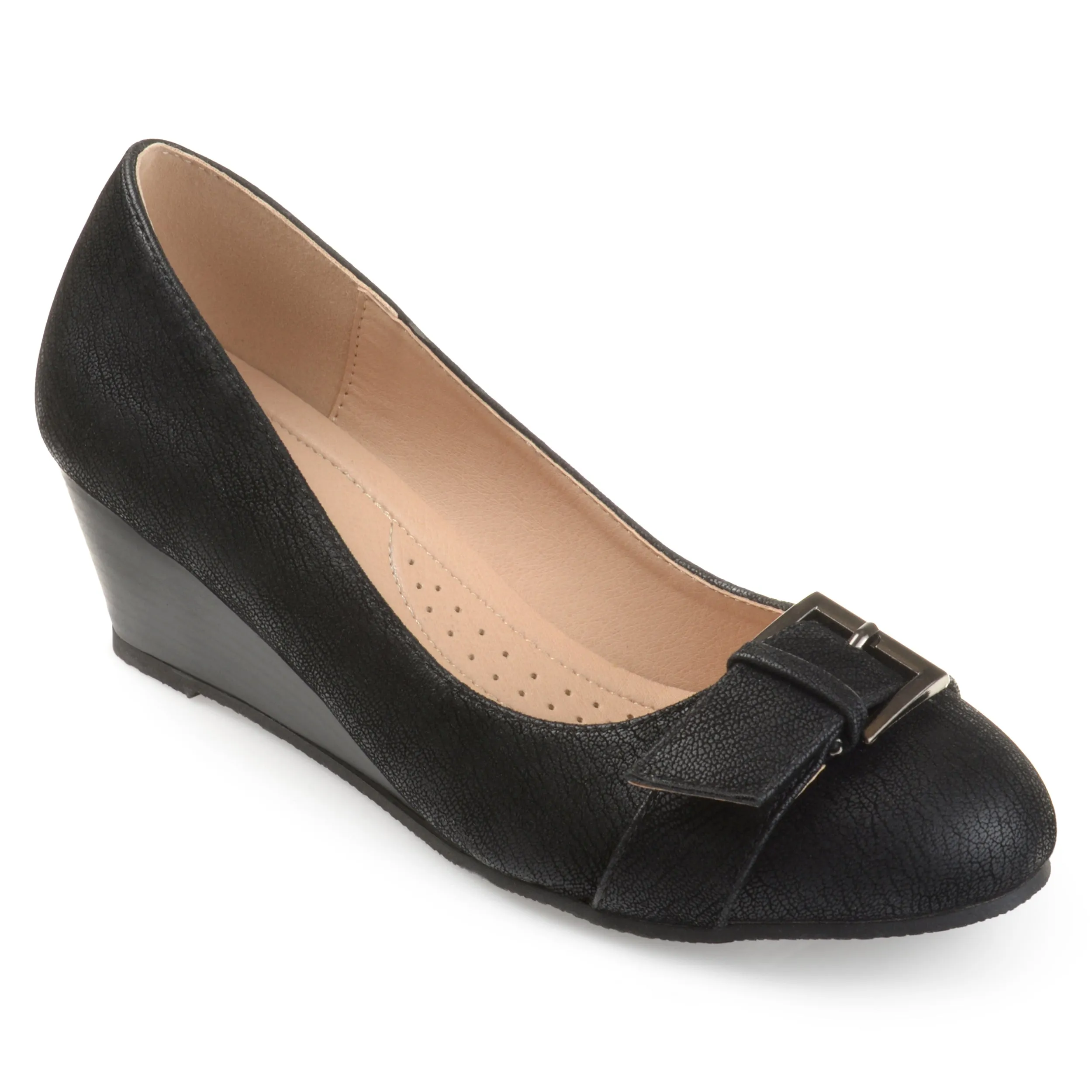 Journee Collection Women's Comfort Graysn Wedge