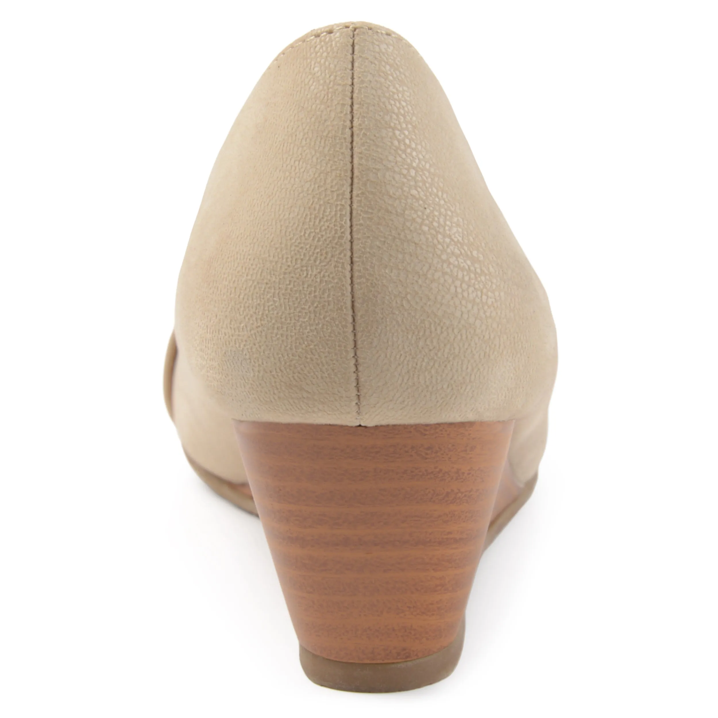 Journee Collection Women's Comfort Graysn Wedge