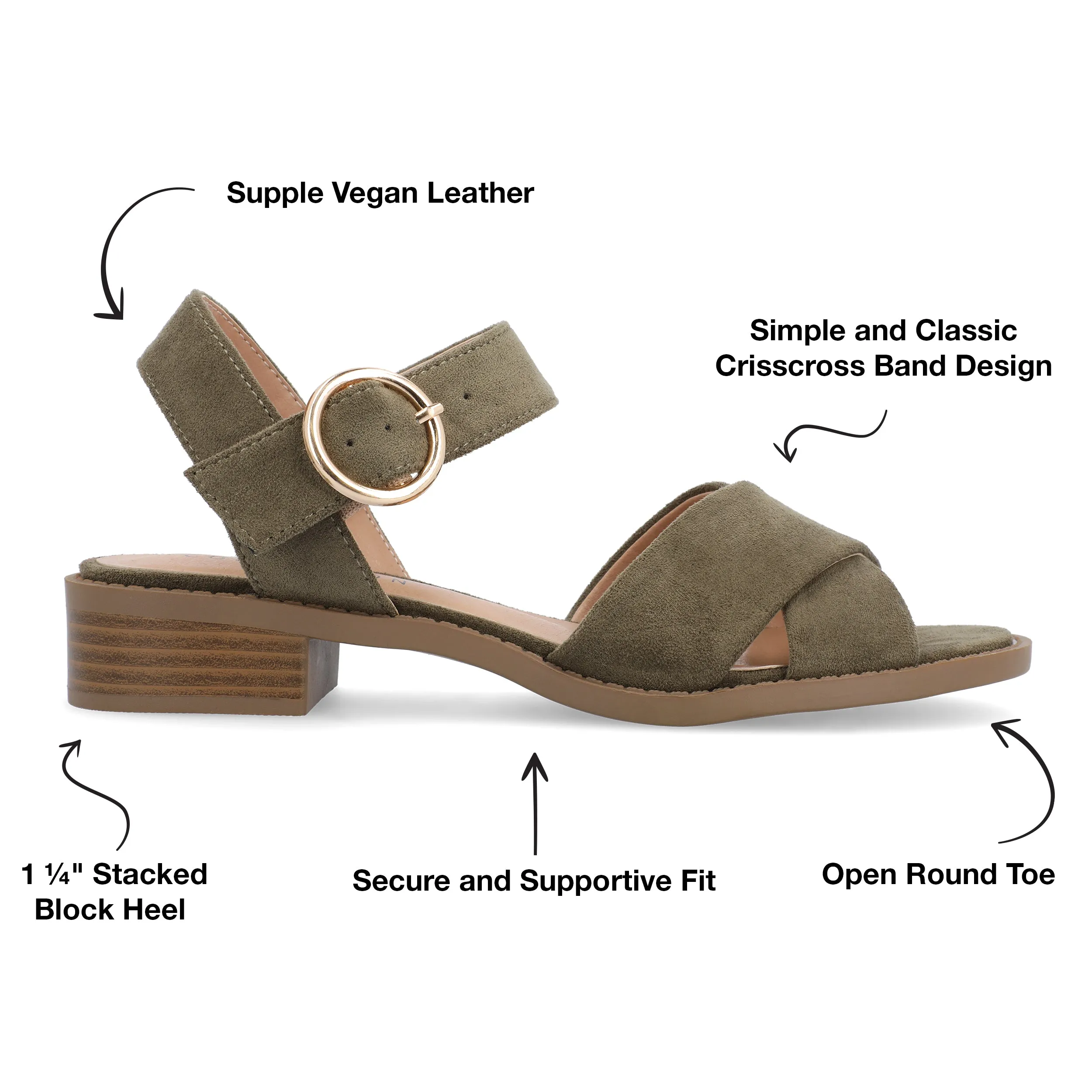 Journee Collection Women's Cressida Sandals