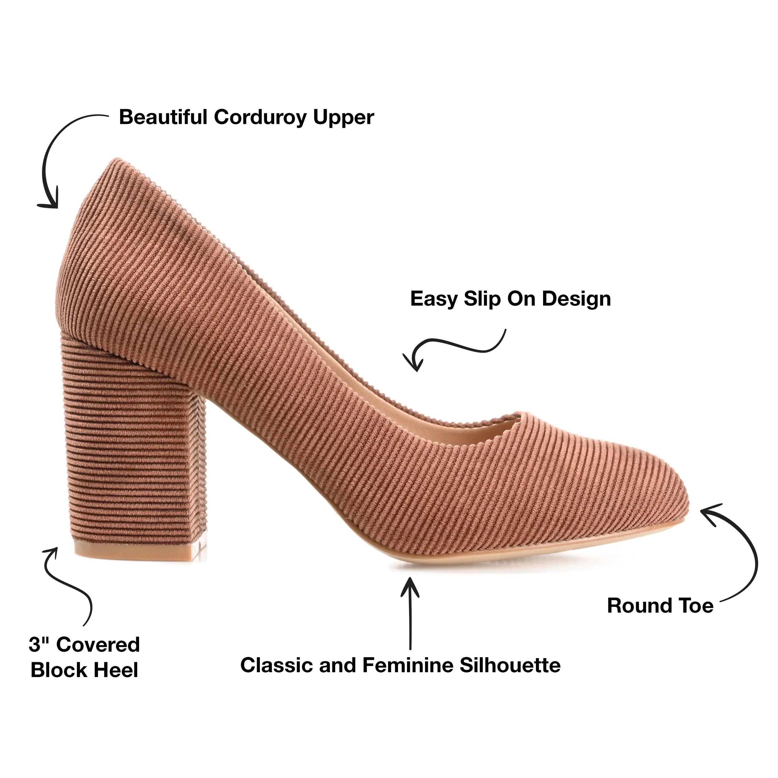 Journee Collection Women's Fai Pump