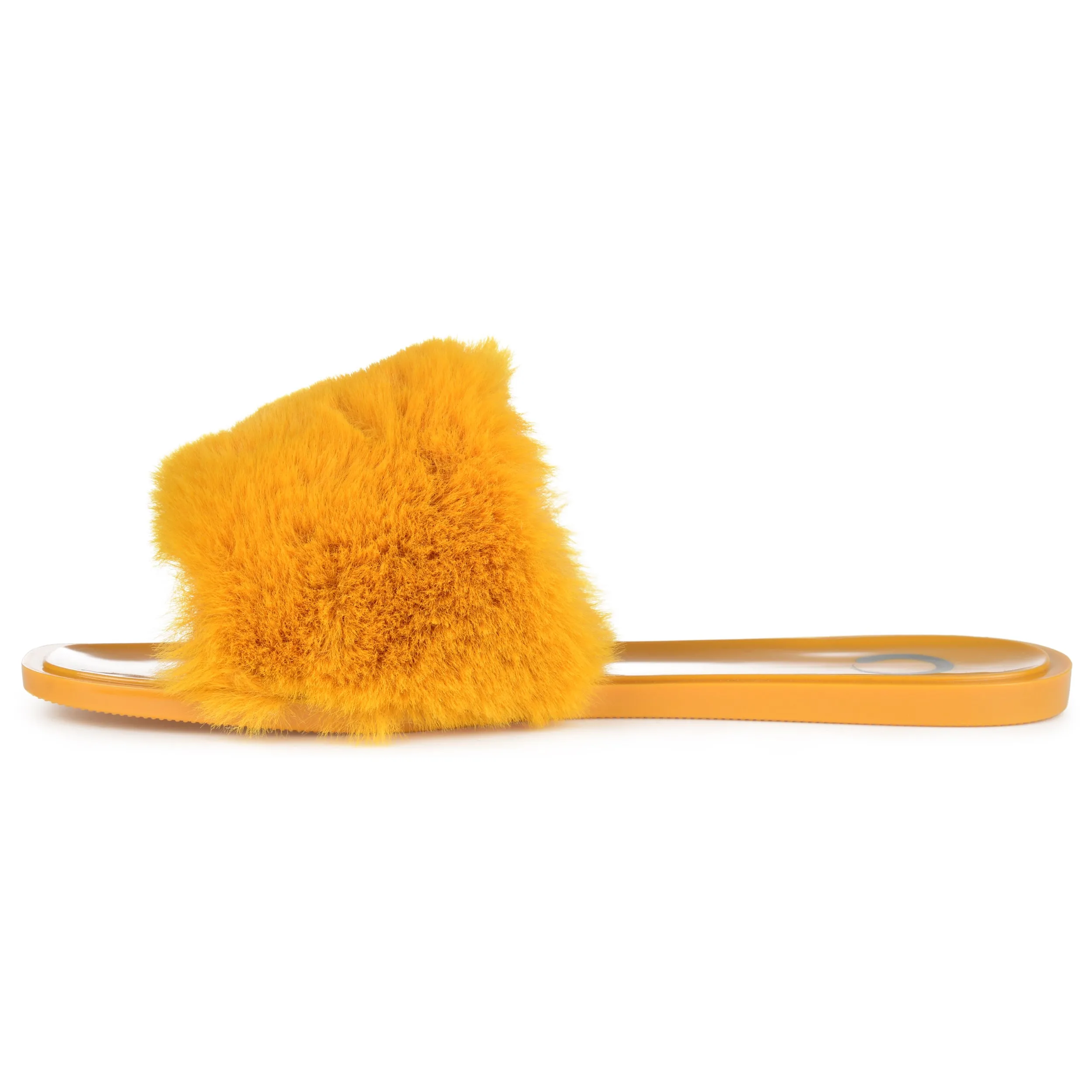 Journee Collection Women's Faux Fur Dusk Slide