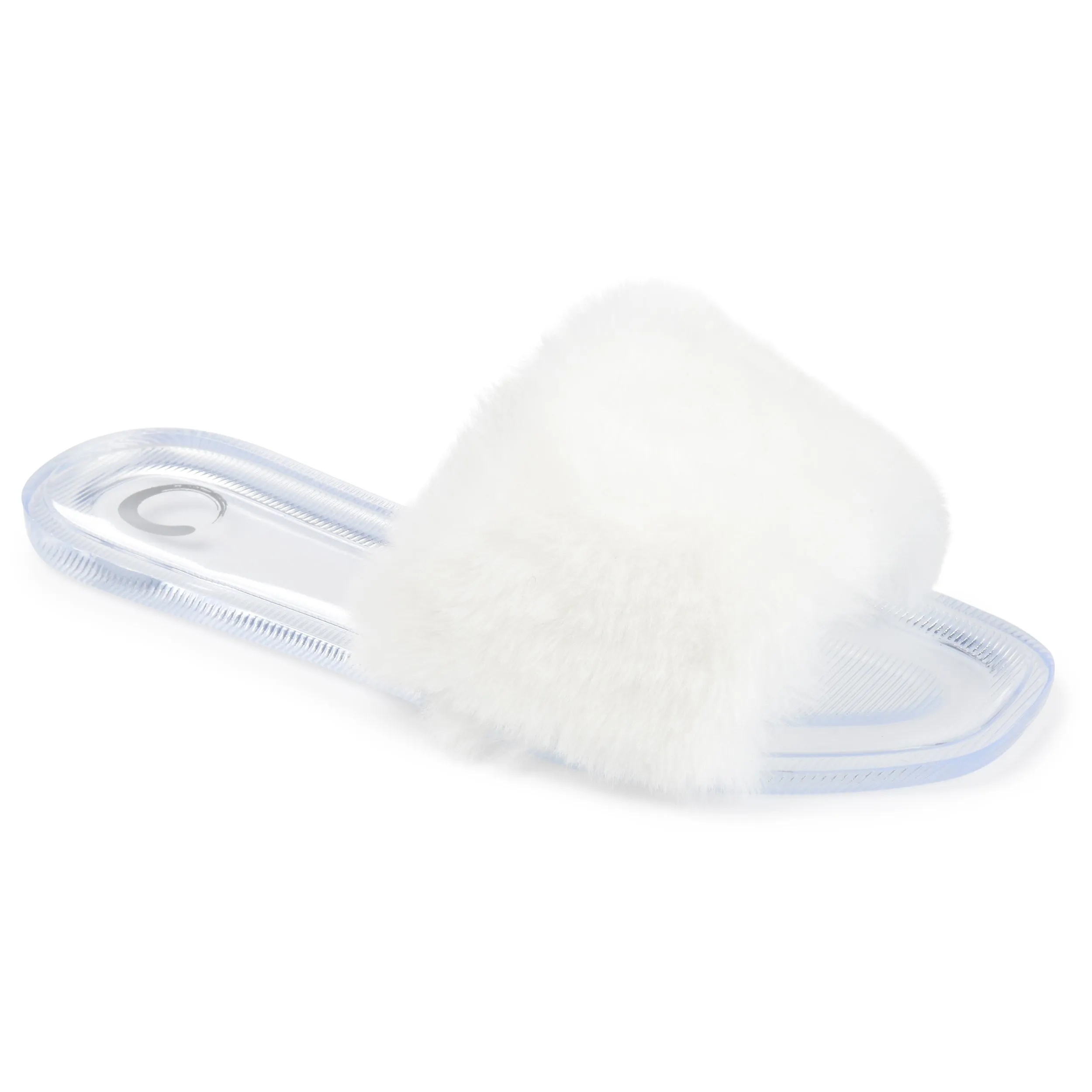 Journee Collection Women's Faux Fur Dusk Slide