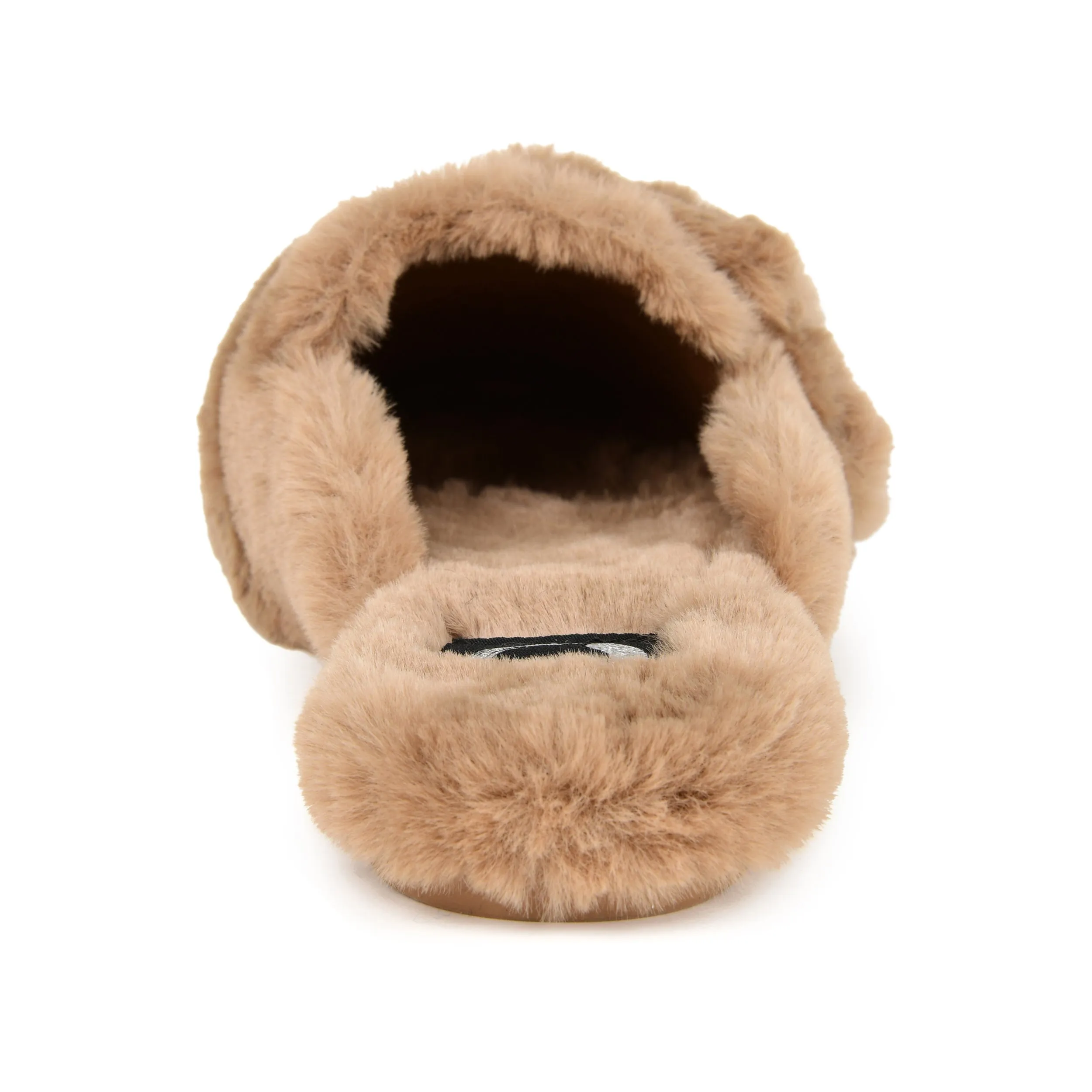 Journee Collection Women's Faux Fur Eara Slipper