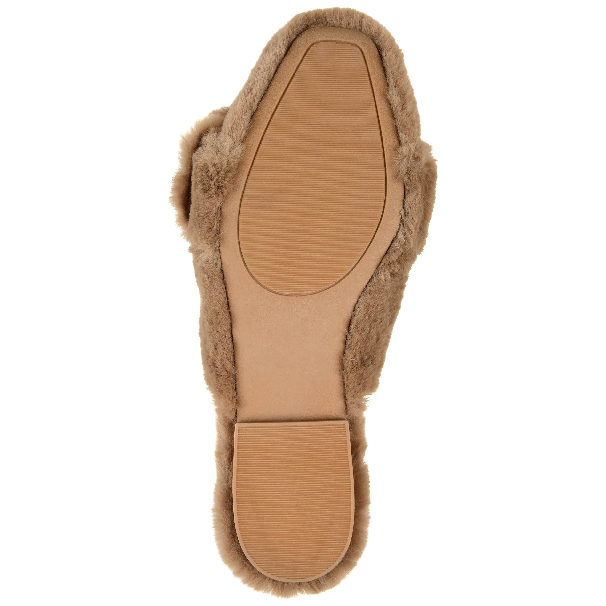 Journee Collection Women's Faux Fur Eara Slipper