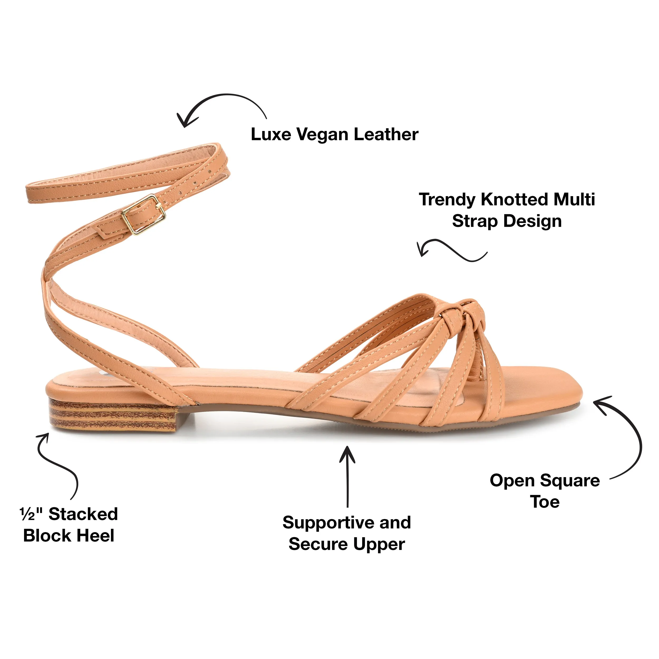 Journee Collection Women's Indee Sandal