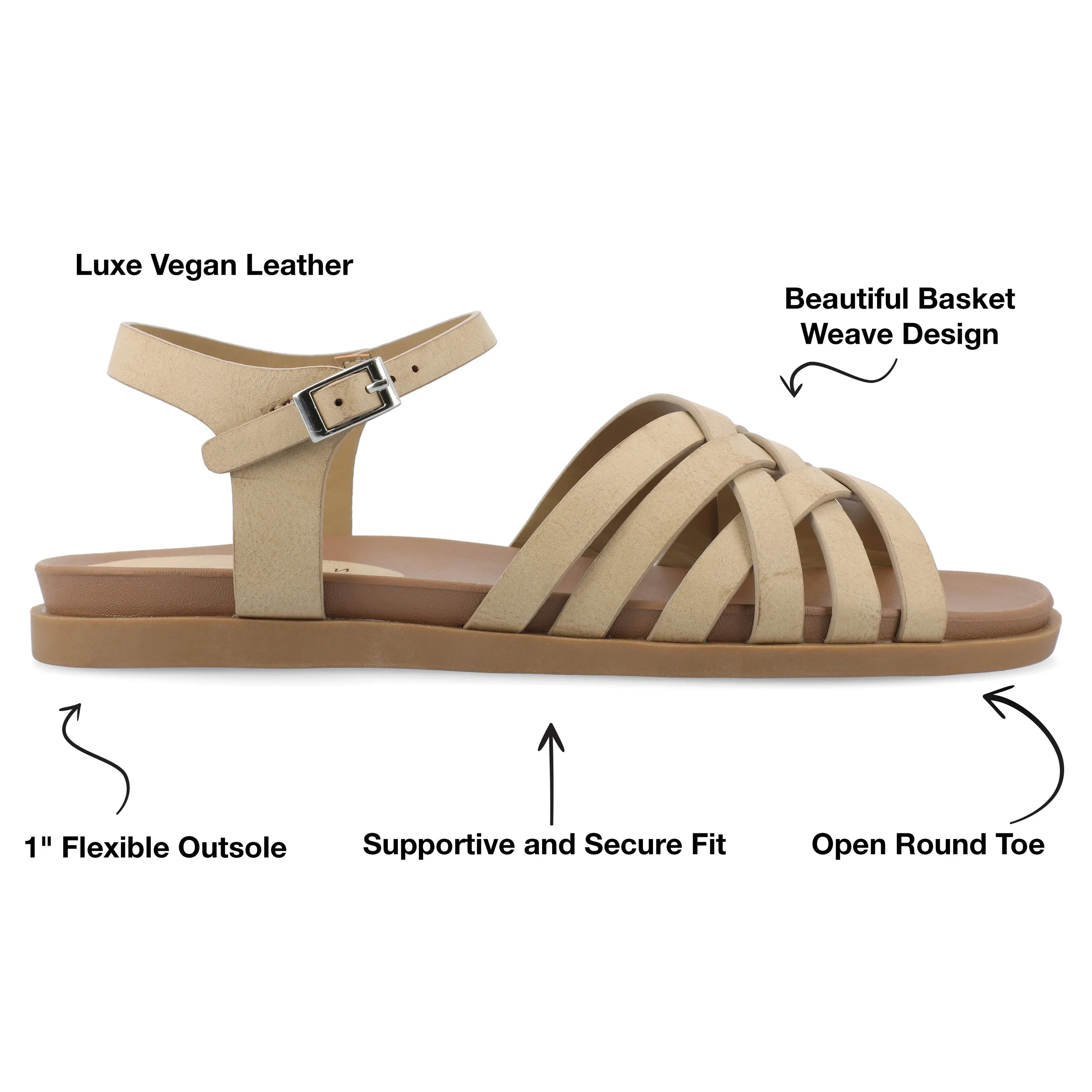 Journee Collection Women's Kimmie Sandal