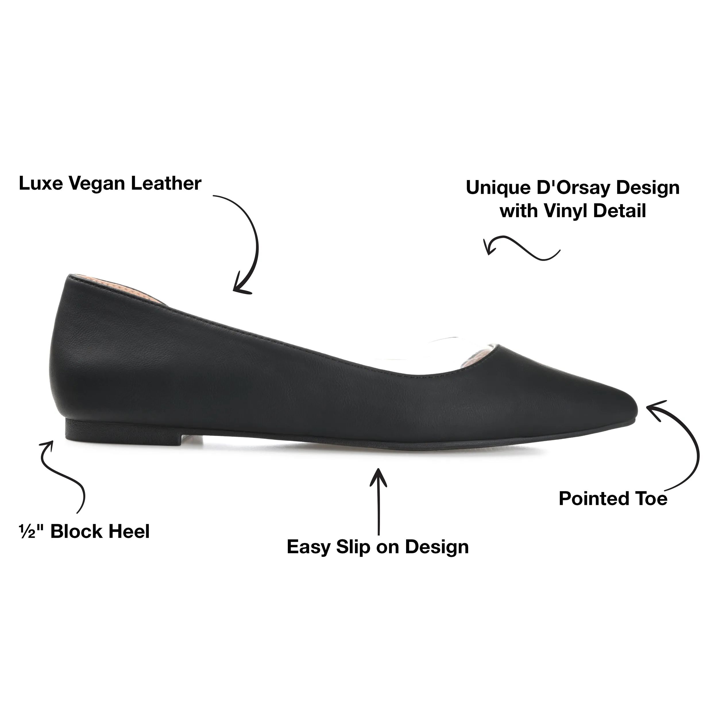 Journee Collection Women's Mikki Flat