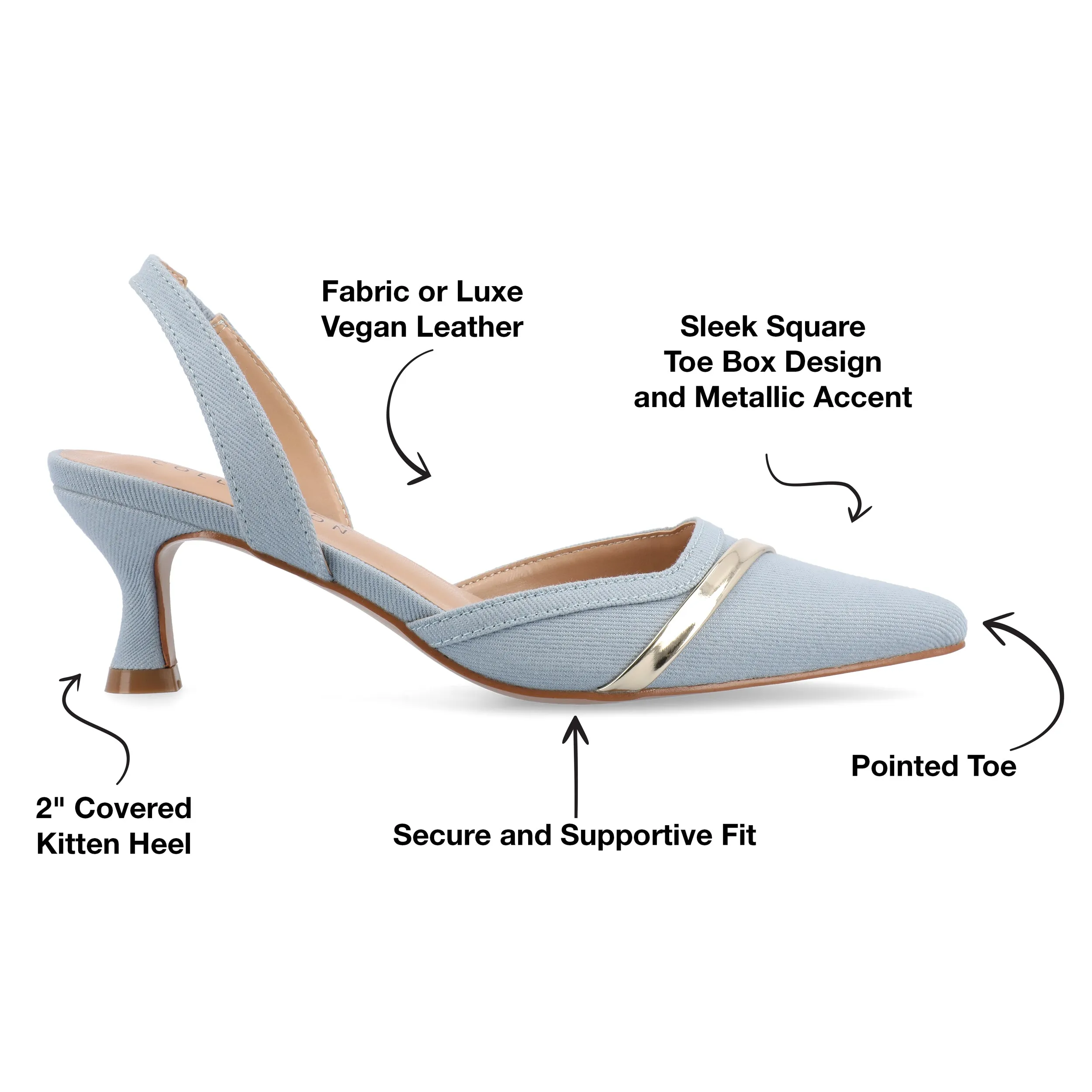 Journee Collection Women's Nellia Pump