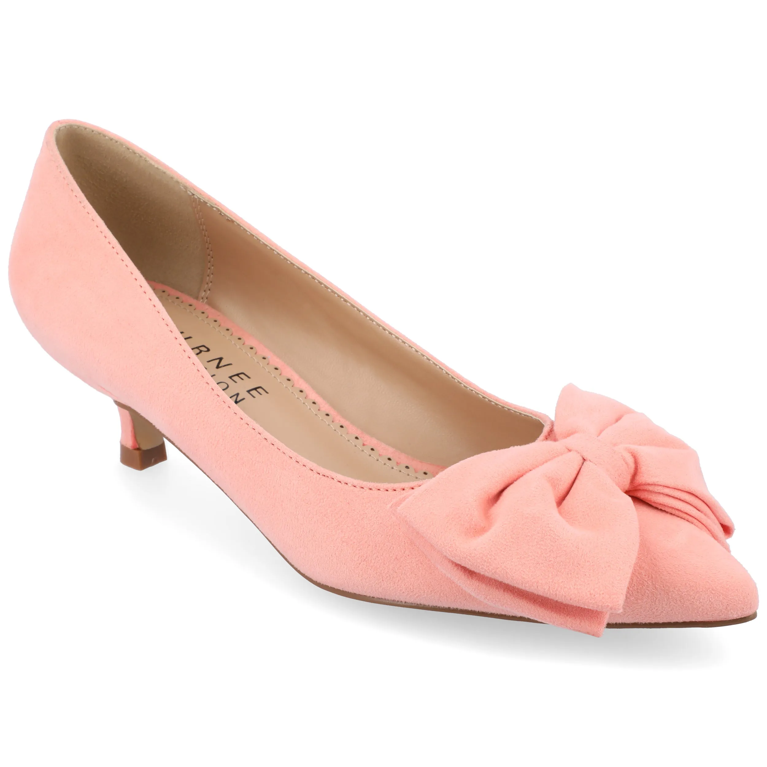 Journee Collection Women's Orana Wide Width Kitten Heel