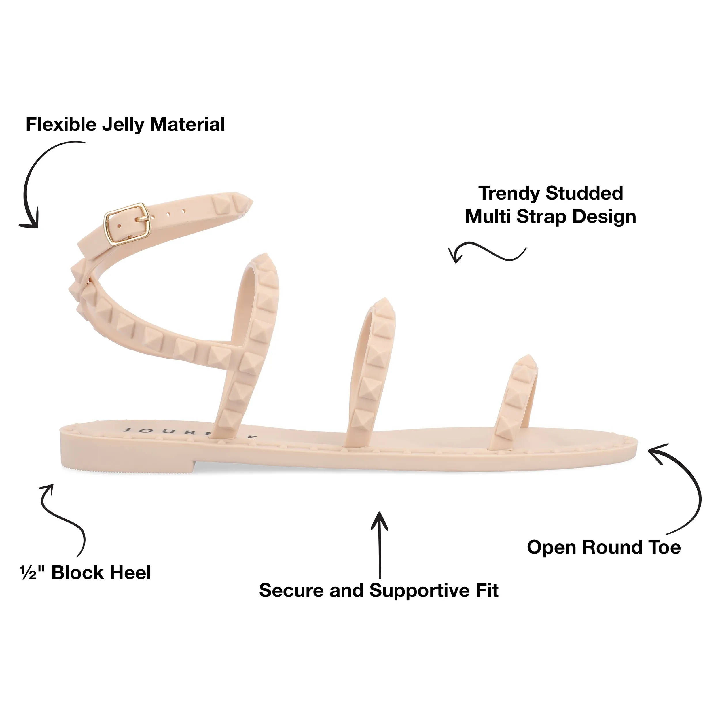 Journee Collection Women's Saphira Sandal