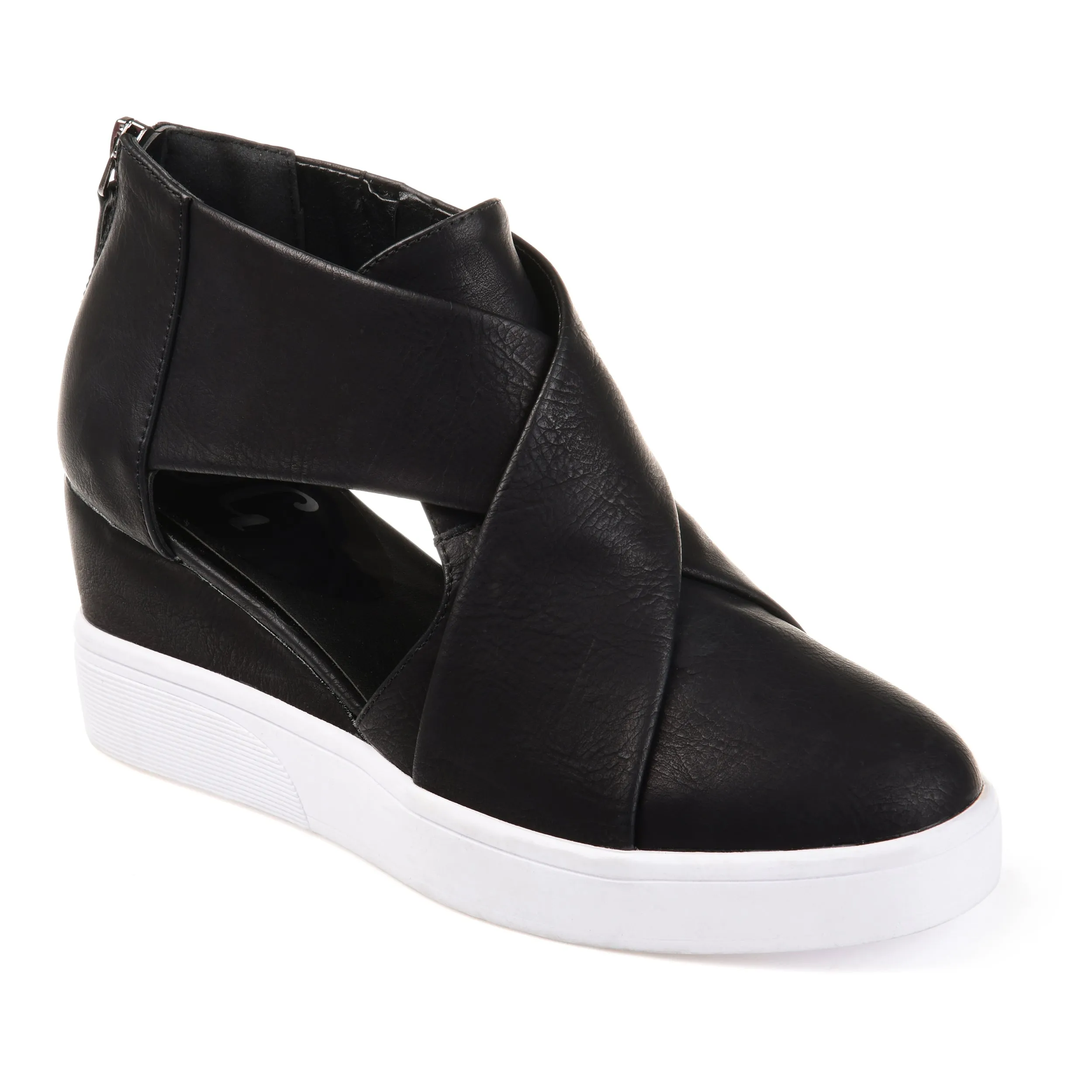 Journee Collection Women's Seena Sneaker Wedge