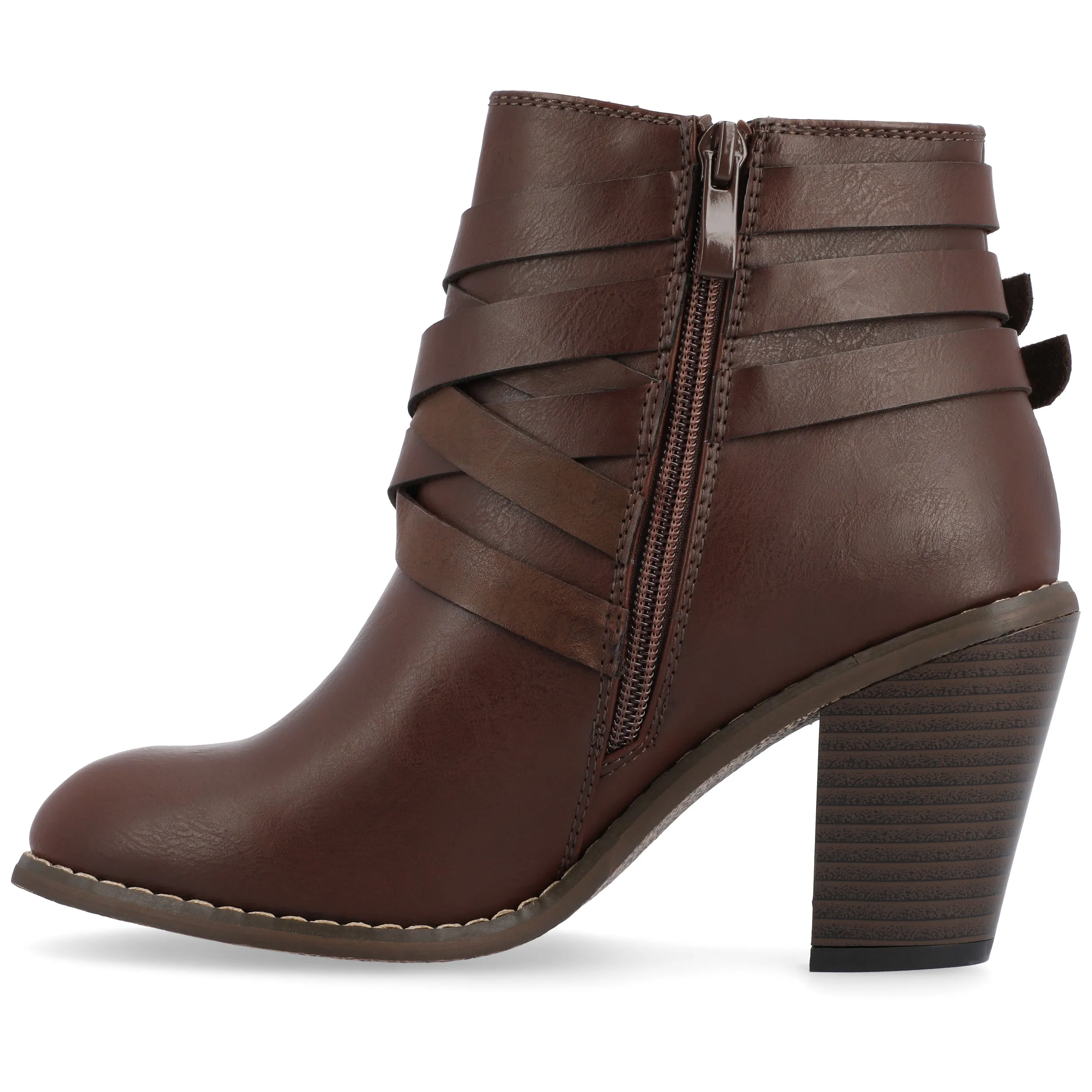 Journee Collection Women's Strap Bootie