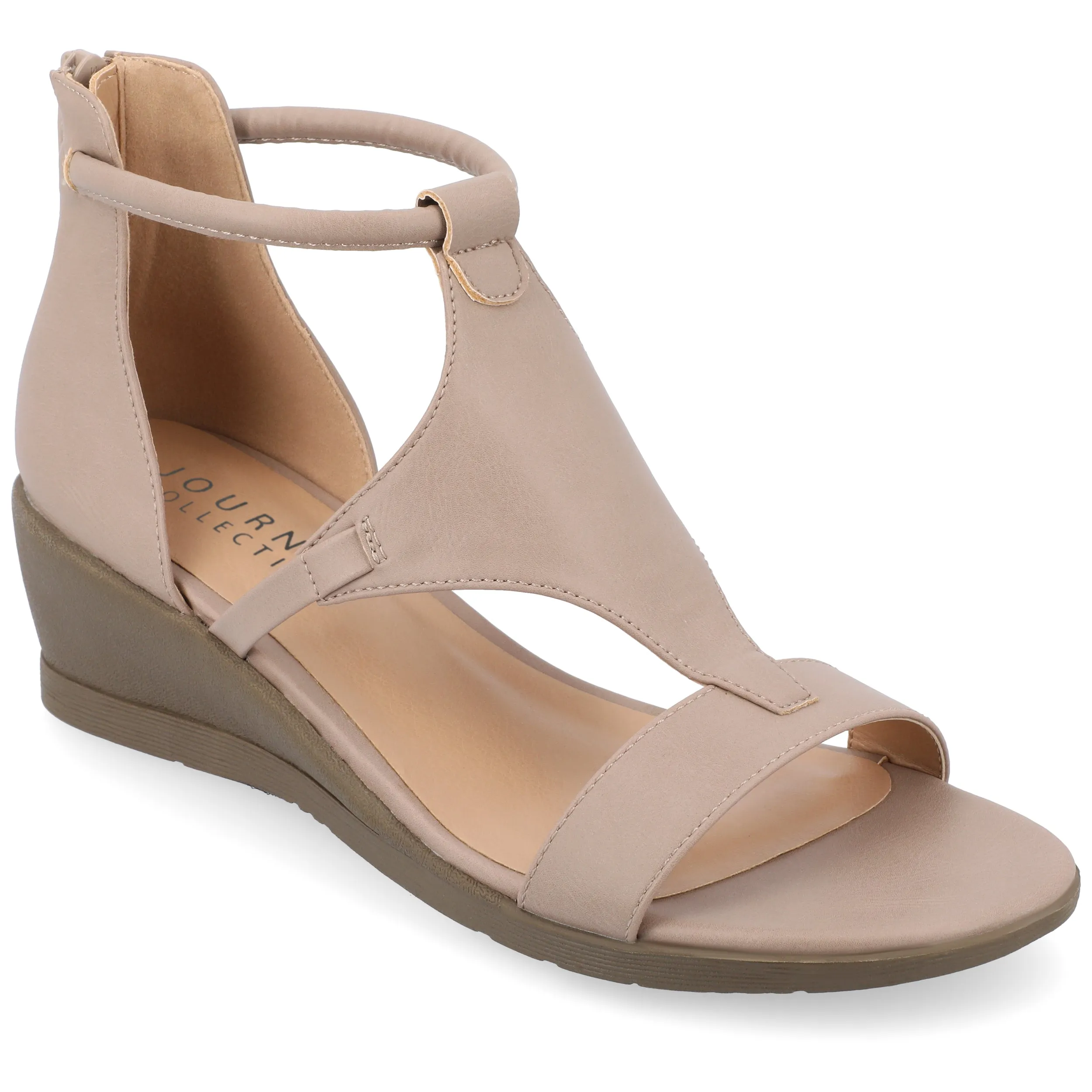 Journee Collection Women's Trayle Sandal Wedge