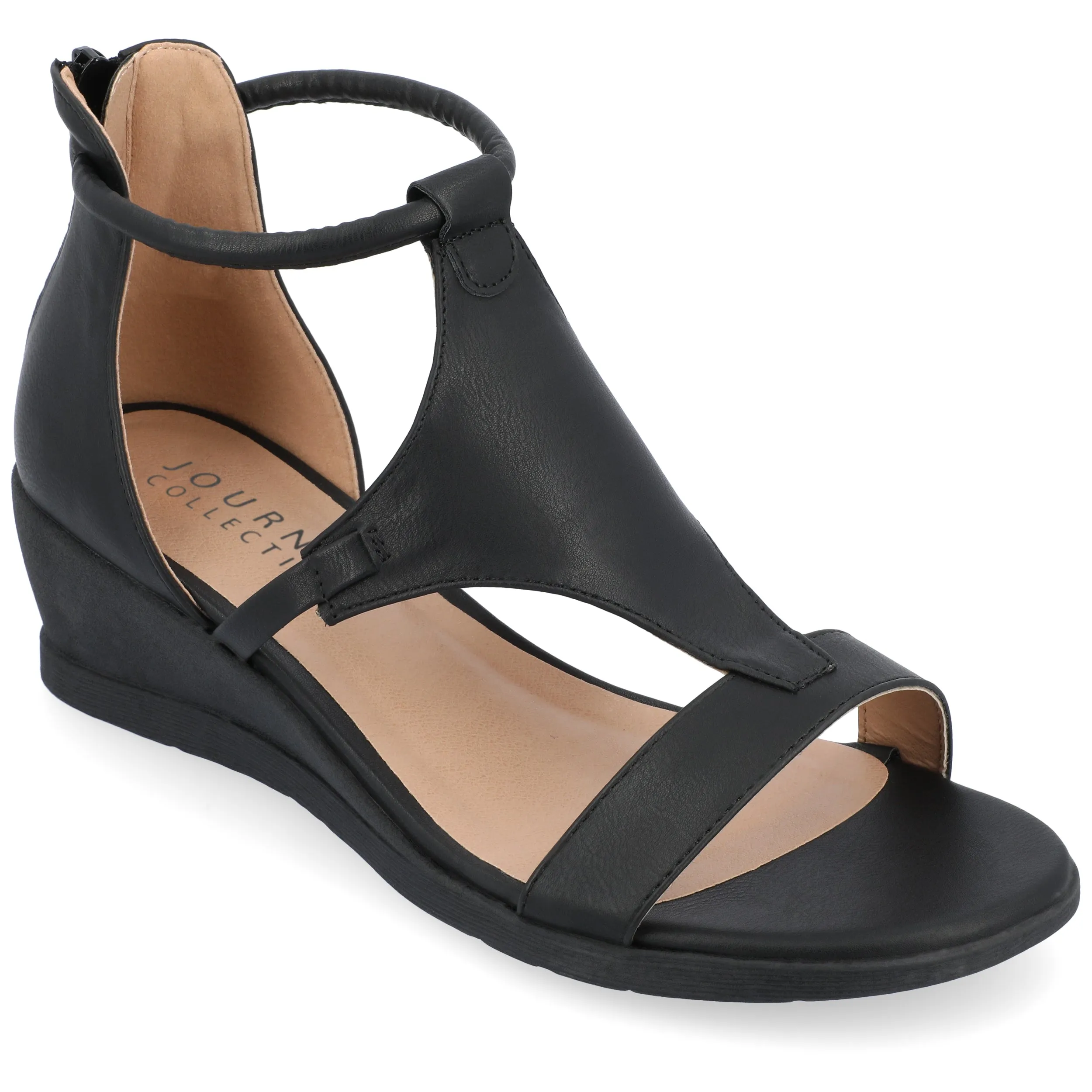 Journee Collection Women's Trayle Sandal Wedge