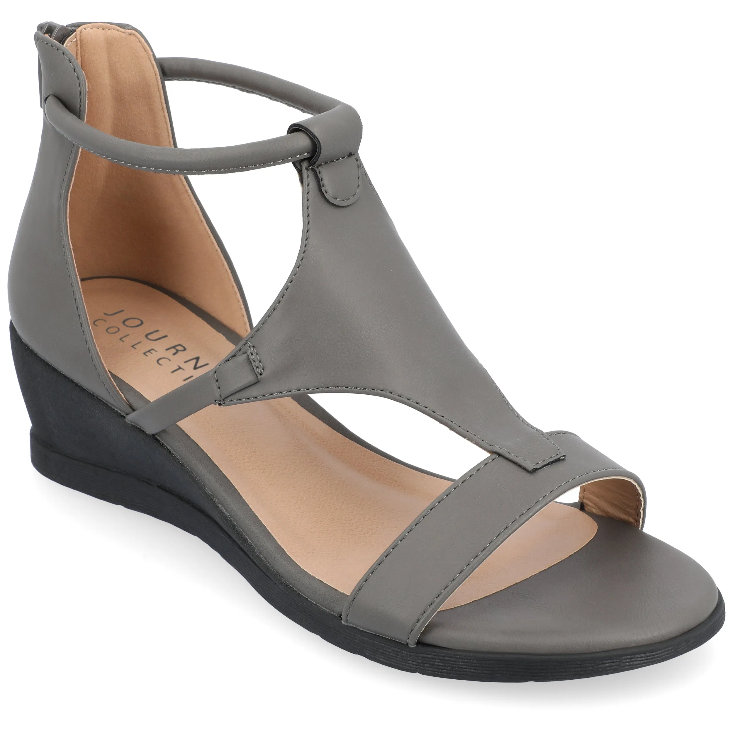 Journee Collection Women's Trayle Sandal Wedge