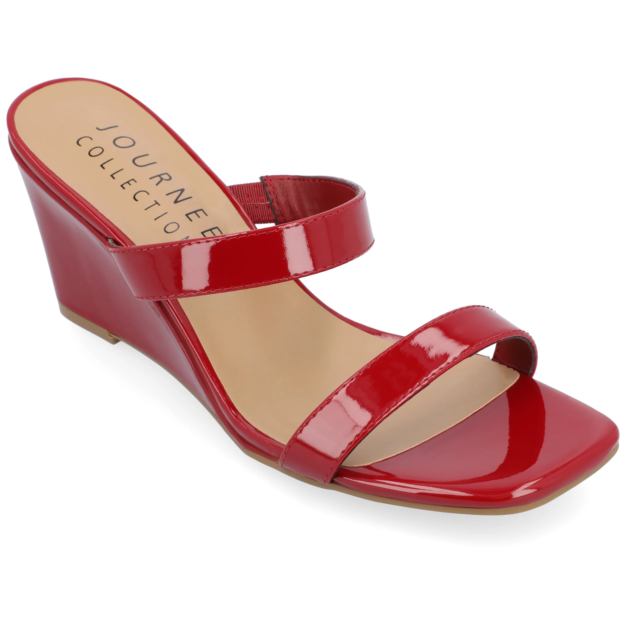 Journee Collection Women's Tru Comfort Foam Clover Wedge Sandals