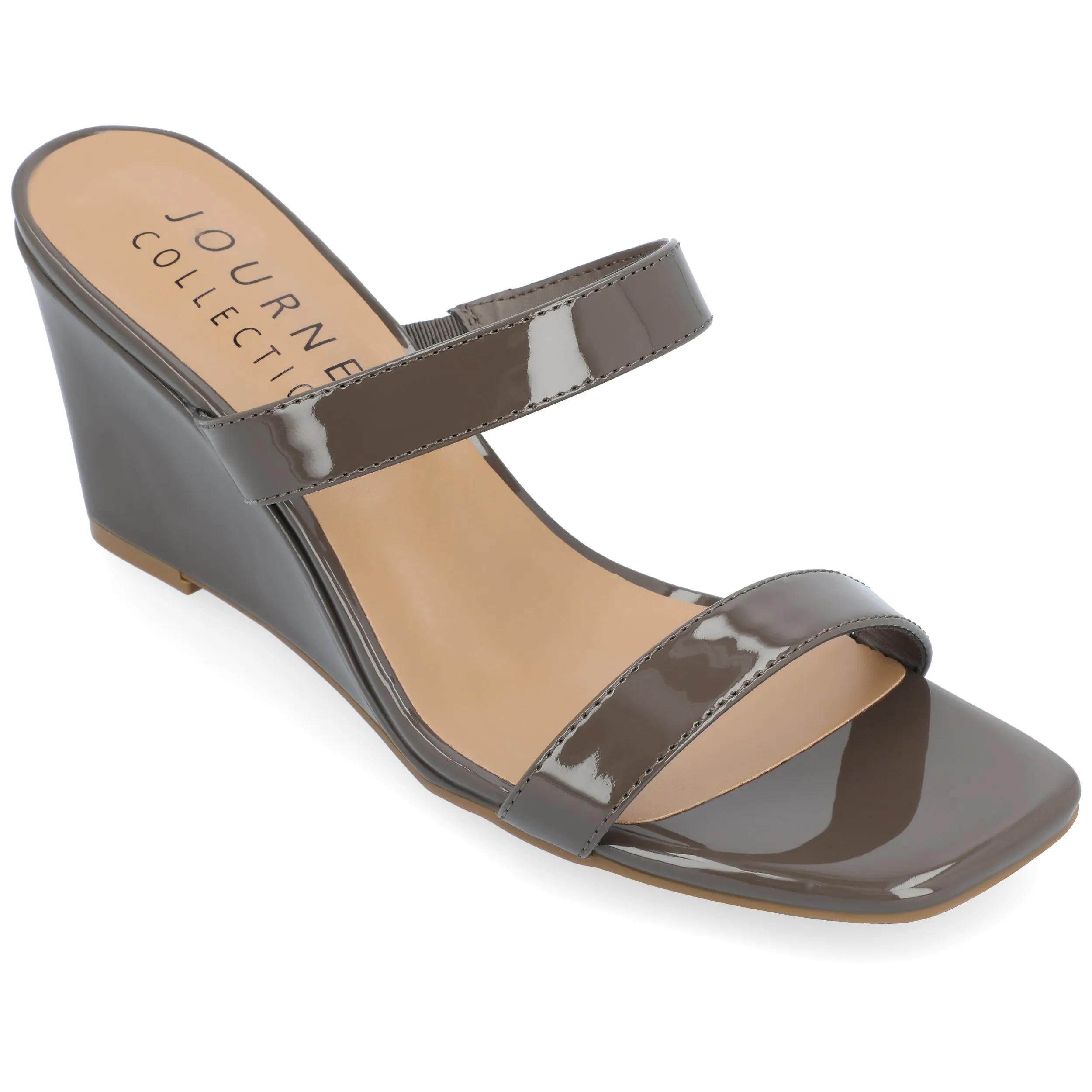 Journee Collection Women's Tru Comfort Foam Clover Wedge Sandals