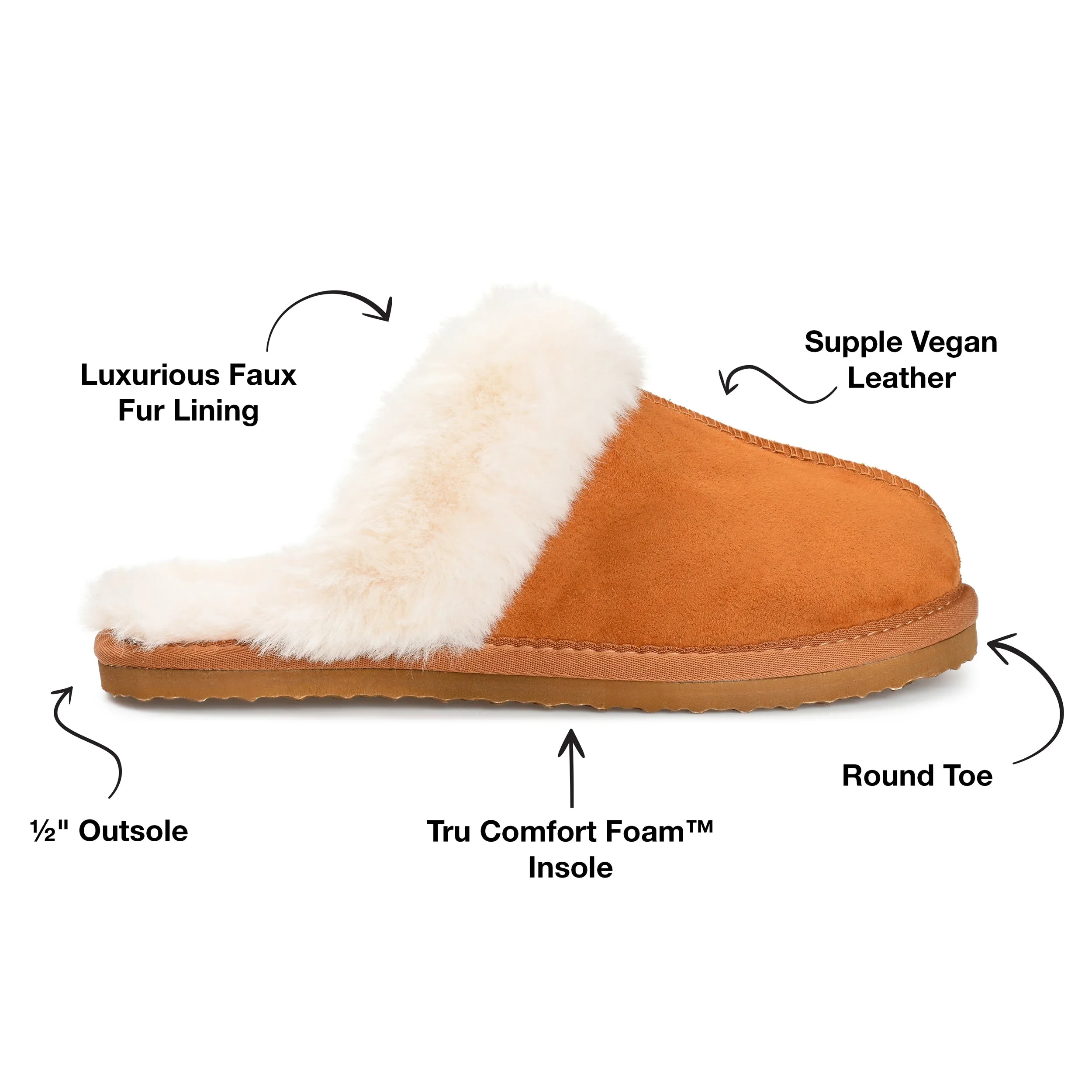 Journee Collection Women's Tru Comfort Foam Delanee Slipper