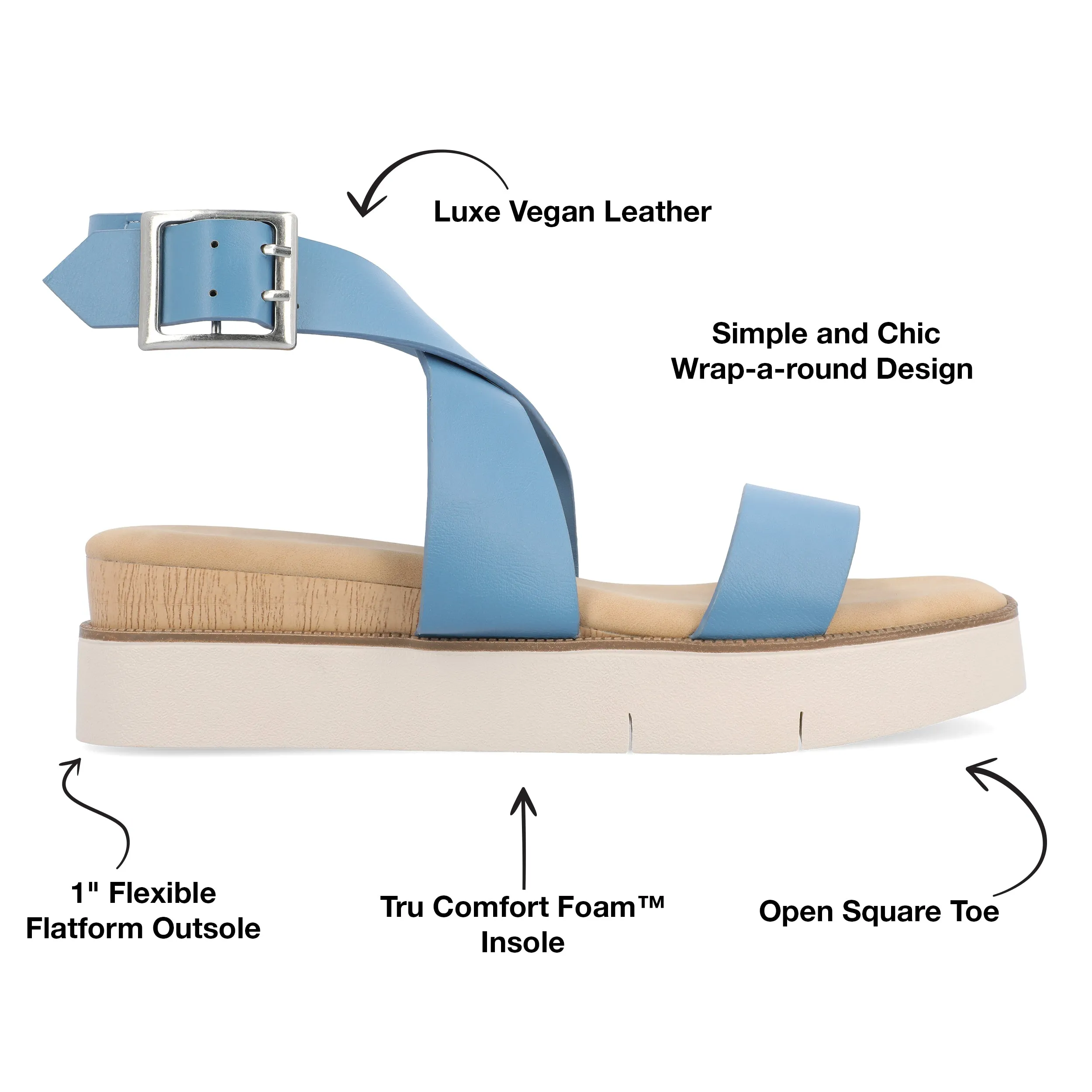 Journee Collection Women's Tru Comfort Foam Havalee Sandals