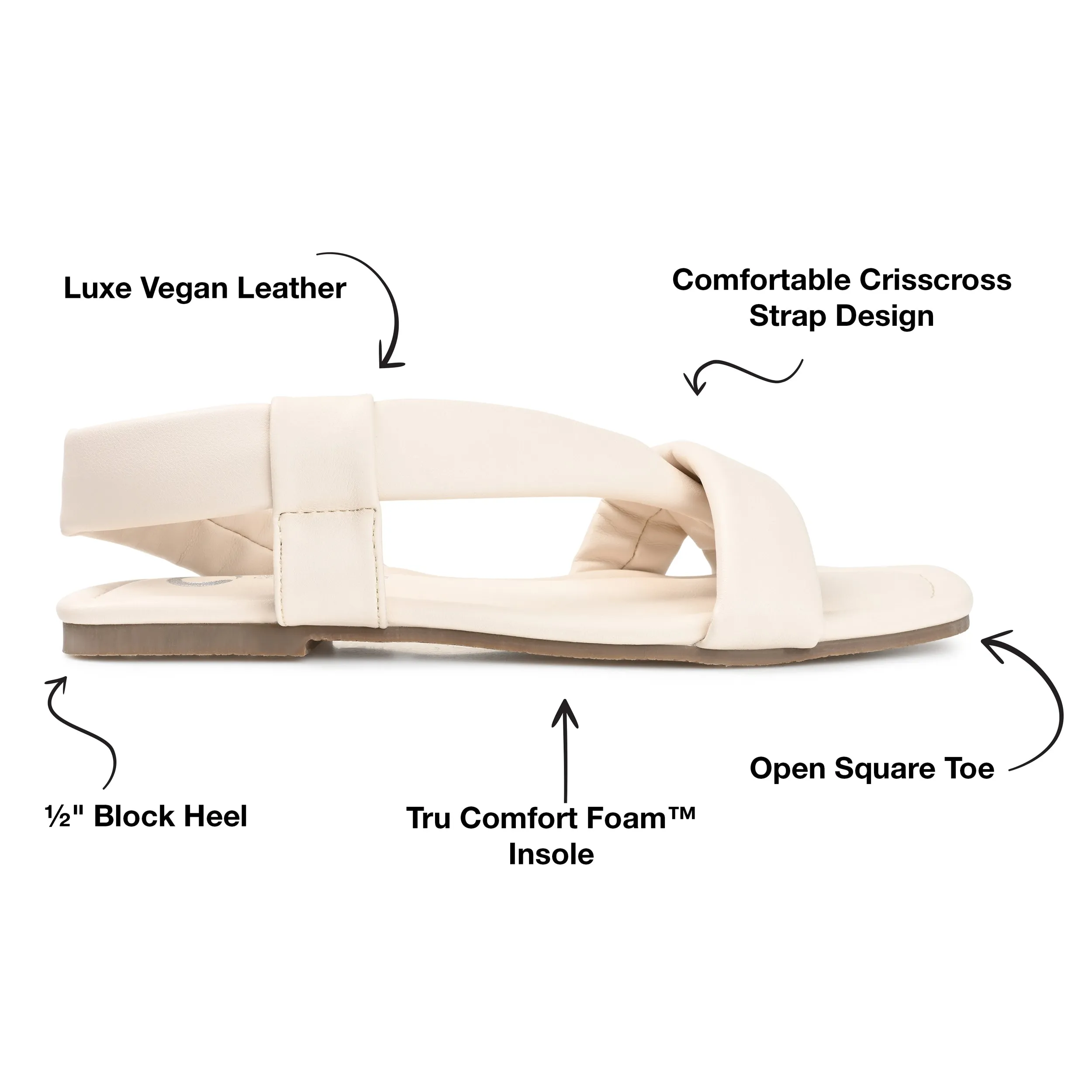 Journee Collection Women's Tru Comfort Foam Jaymie Sandal