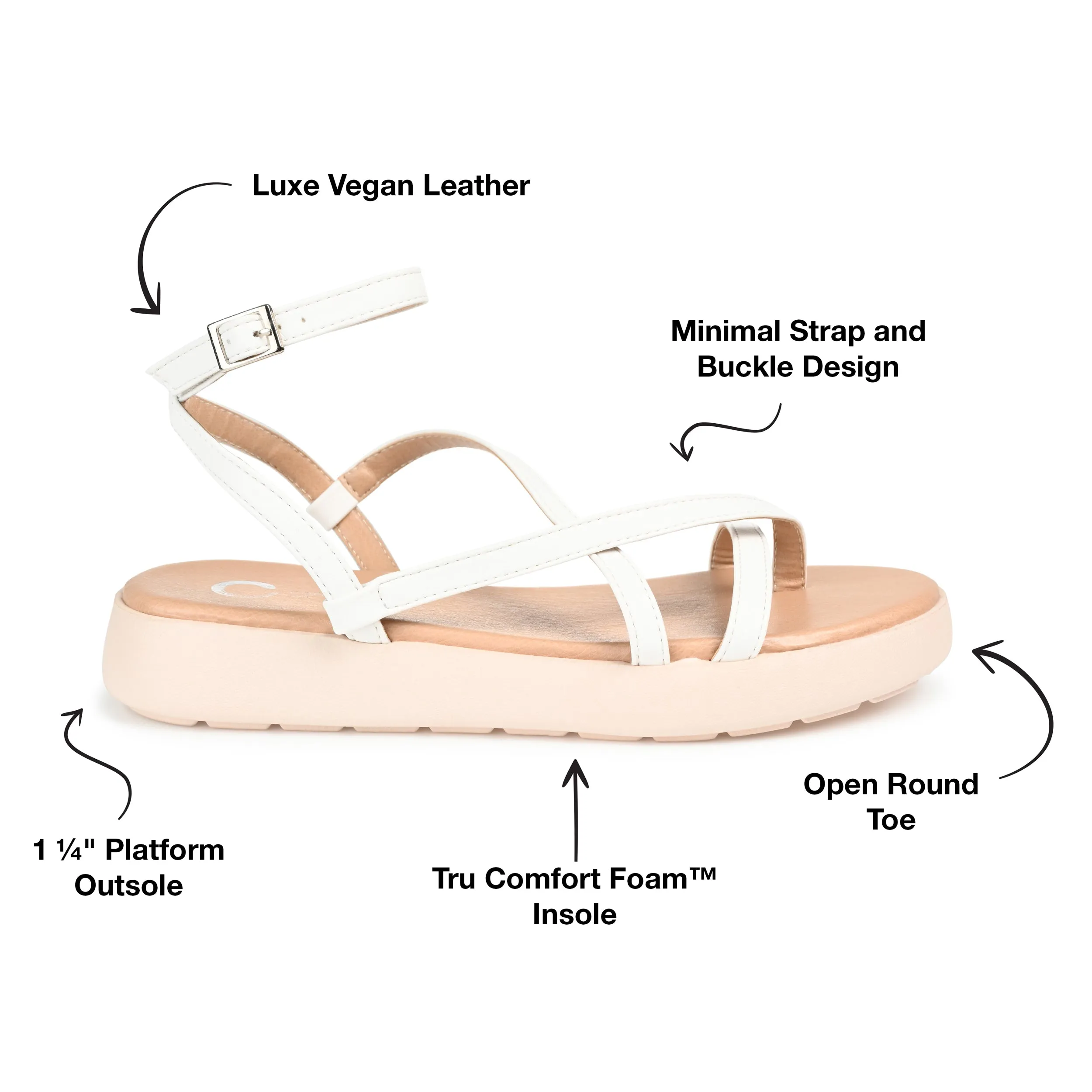 Journee Collection Women's Tru Comfort Foam Jeselia Sandal