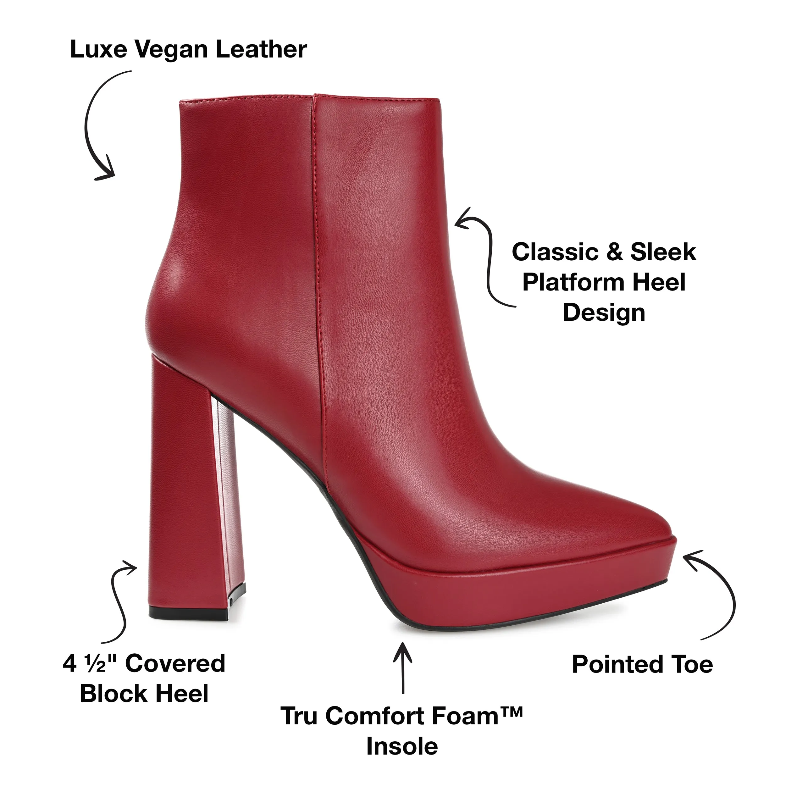 Journee Collection Women's Tru Comfort Foam Marnnie Bootie