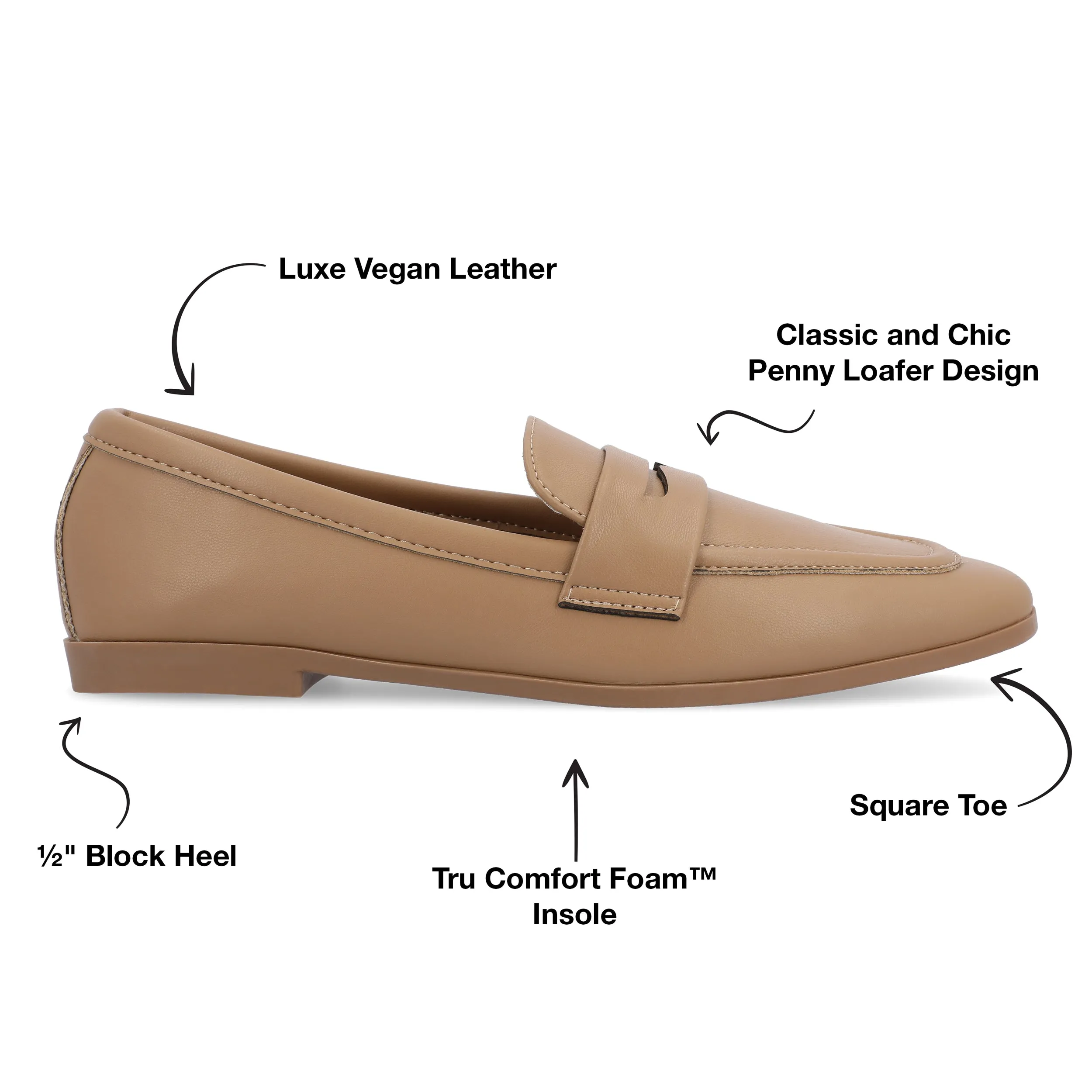 Journee Collection Women's Tru Comfort Foam Myeesha Flats
