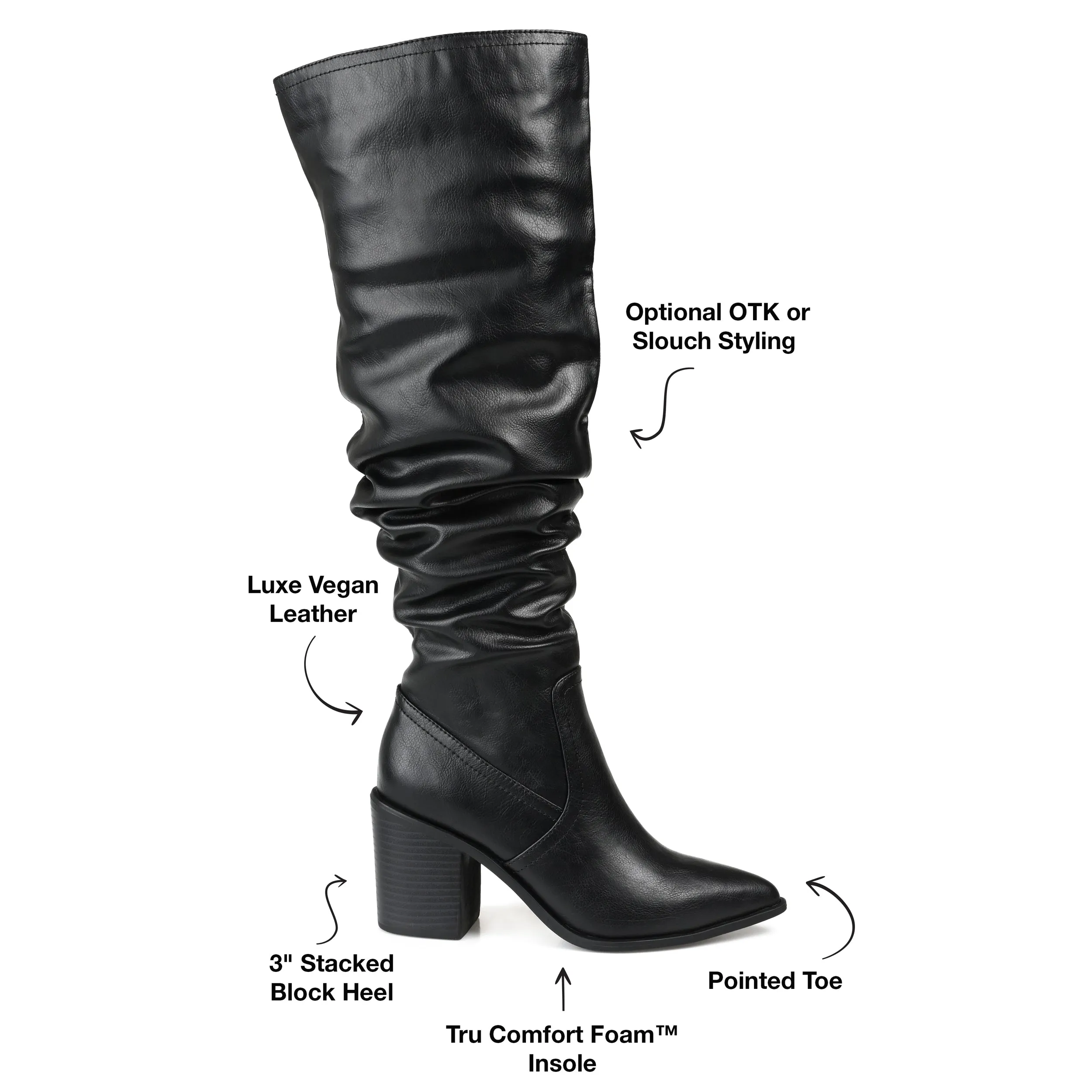 Journee Collection Women's Tru Comfort Foam Pia Boot